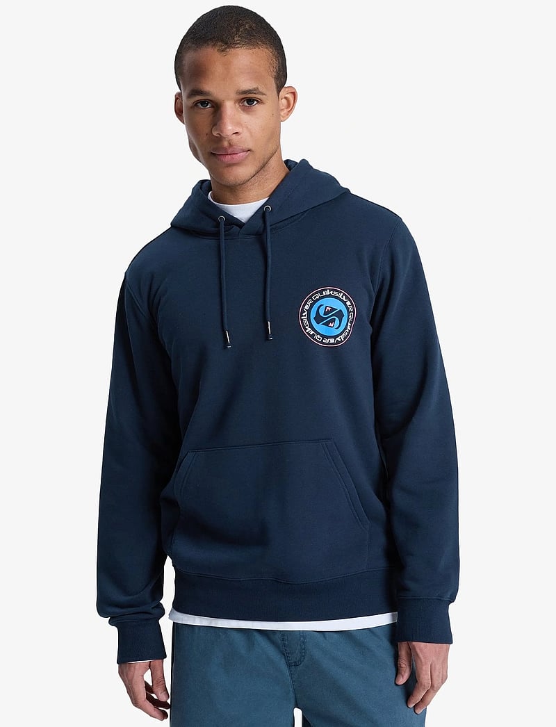 Quiksilver - GRAPHIC HOODIE - oberteile - dark navy - 0