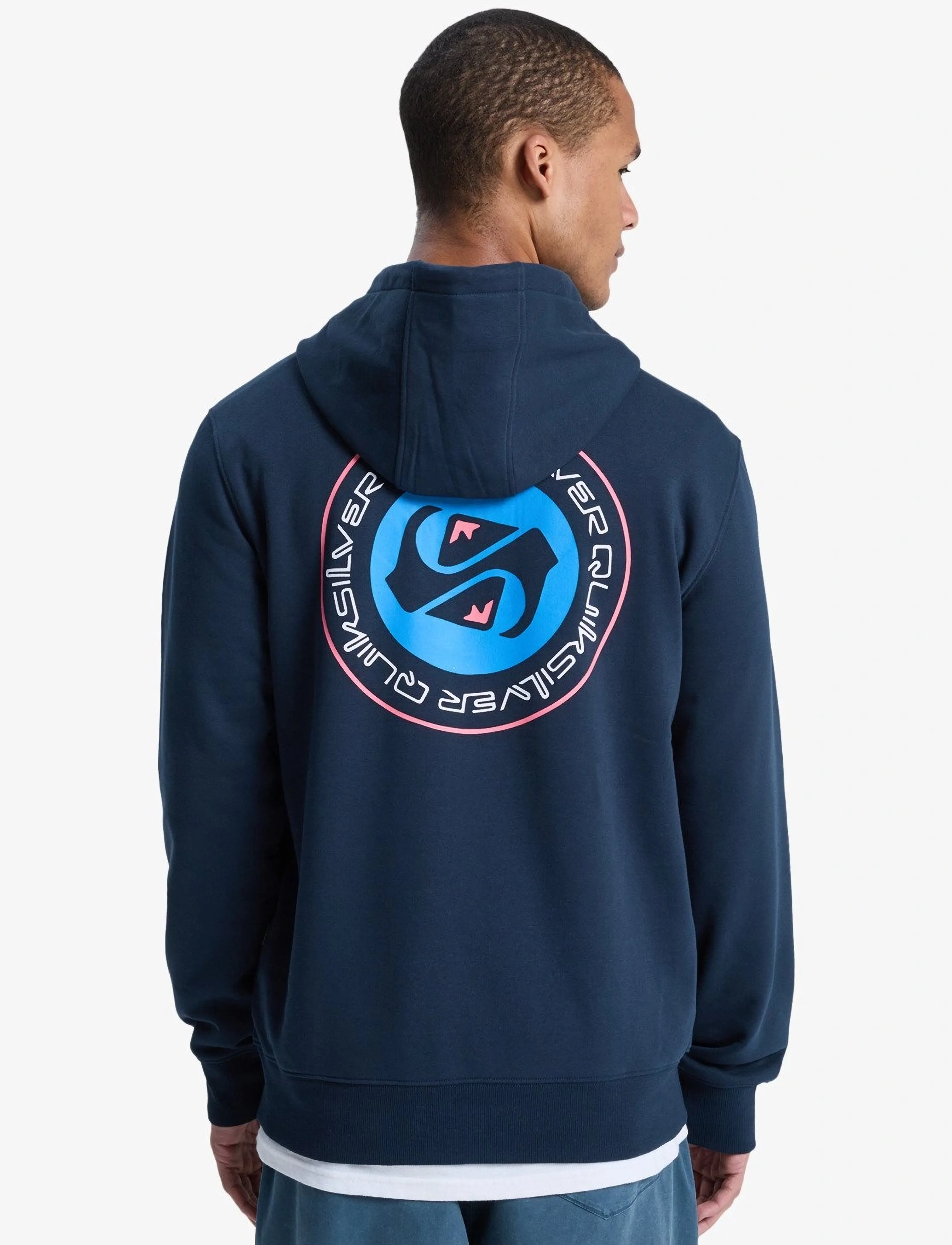 Quiksilver - GRAPHIC HOODIE - oberteile - dark navy - 3