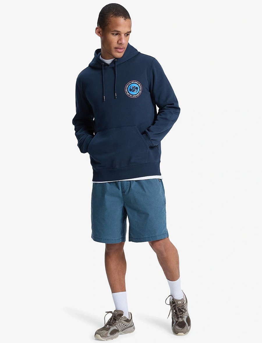 Quiksilver - GRAPHIC HOODIE - oberteile - dark navy - 4