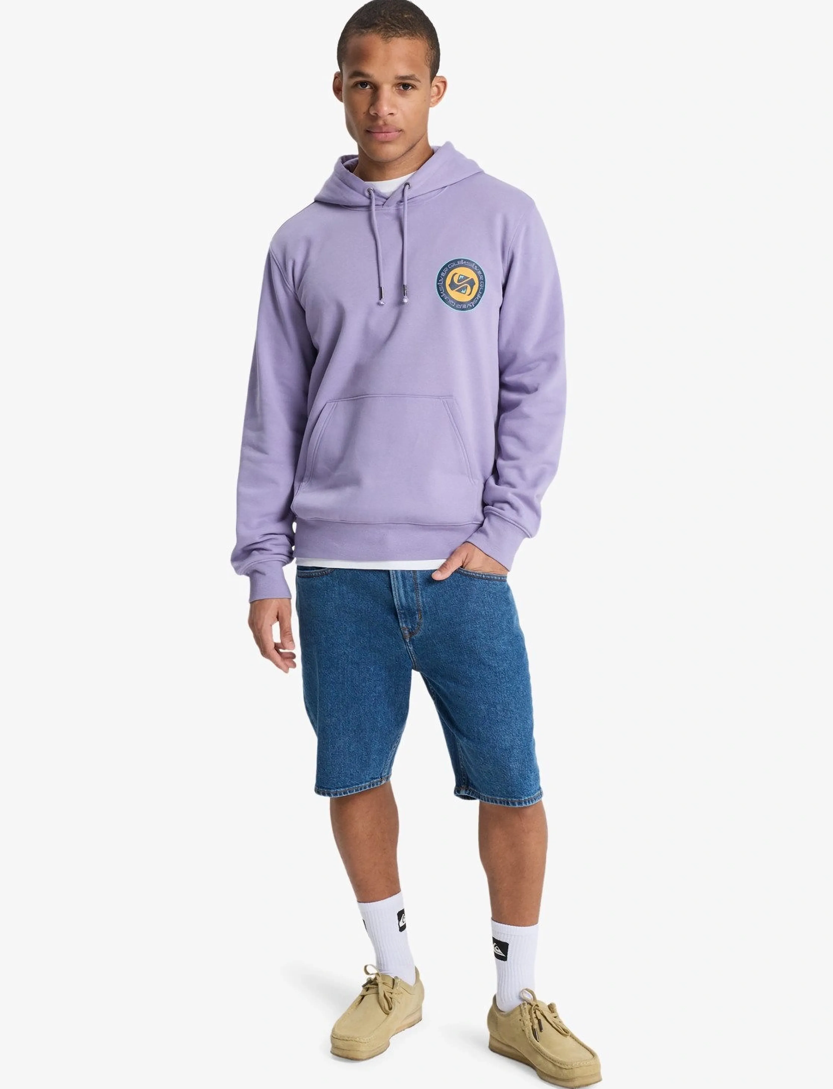 Quiksilver - GRAPHIC HOODIE - oberteile - daybreak - 4