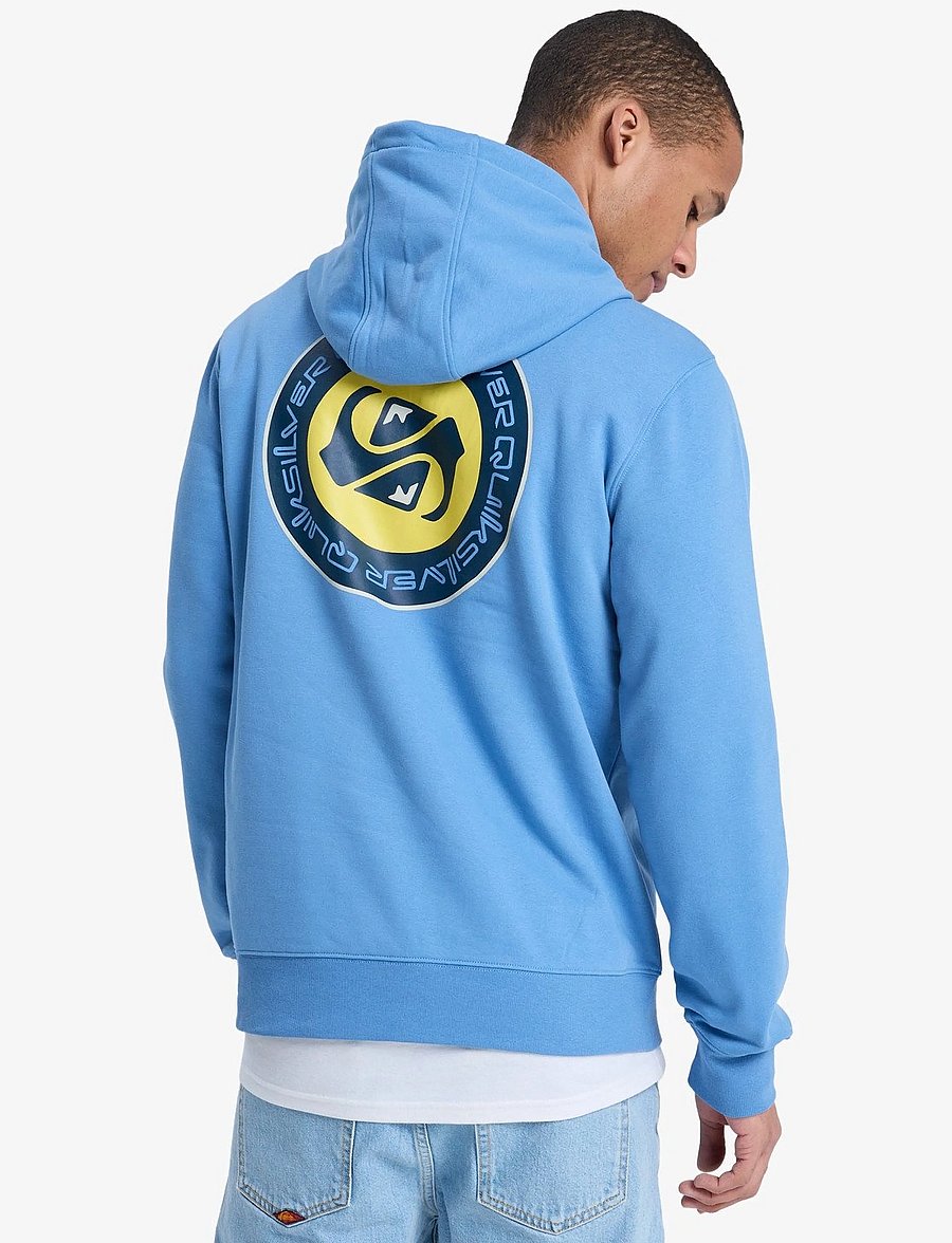 Quiksilver - GRAPHIC HOODIE - oberteile - riviera - 3