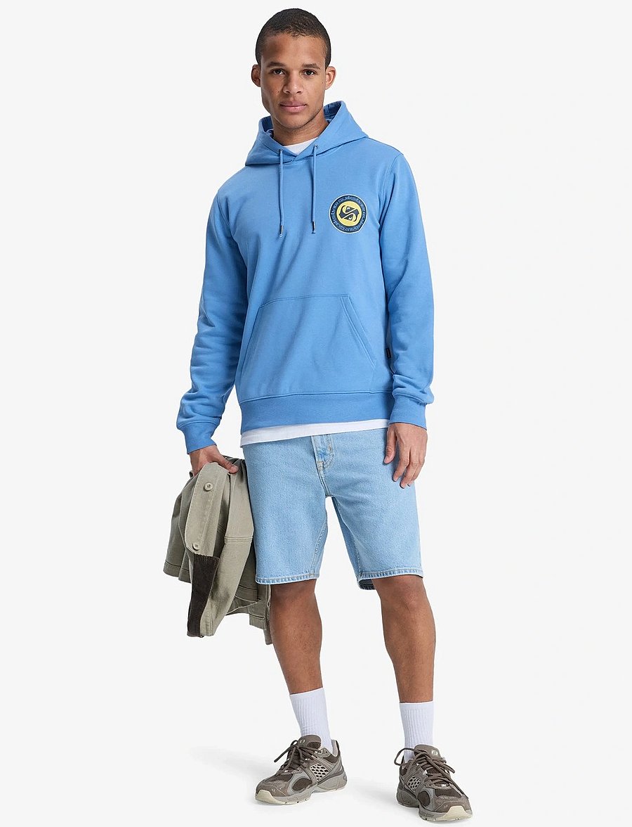 Quiksilver - GRAPHIC HOODIE - oberteile - riviera - 4