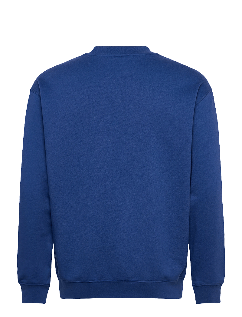 Quiksilver - NEW ICONIC CREW - oberteile - monaco blue - 2
