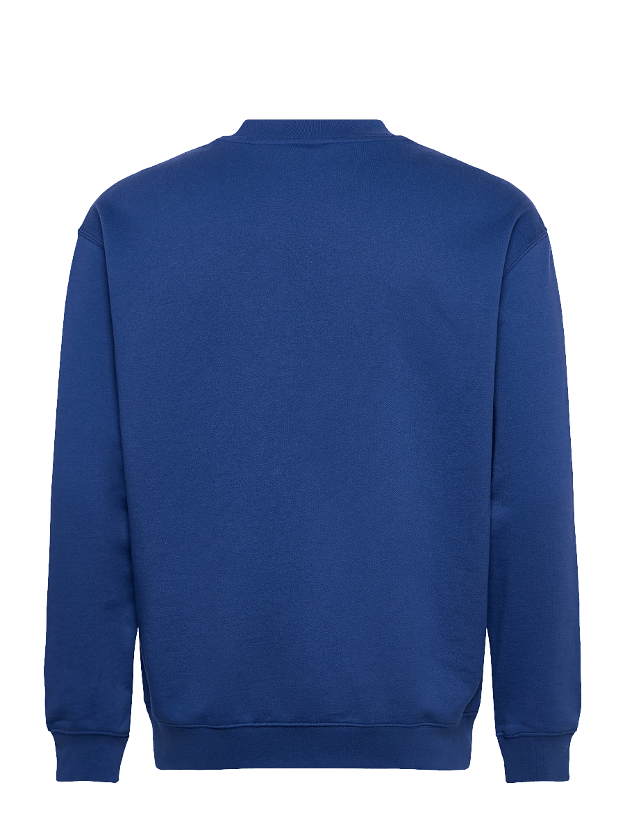 Quiksilver - NEW ICONIC CREW - oberteile - monaco blue - 2