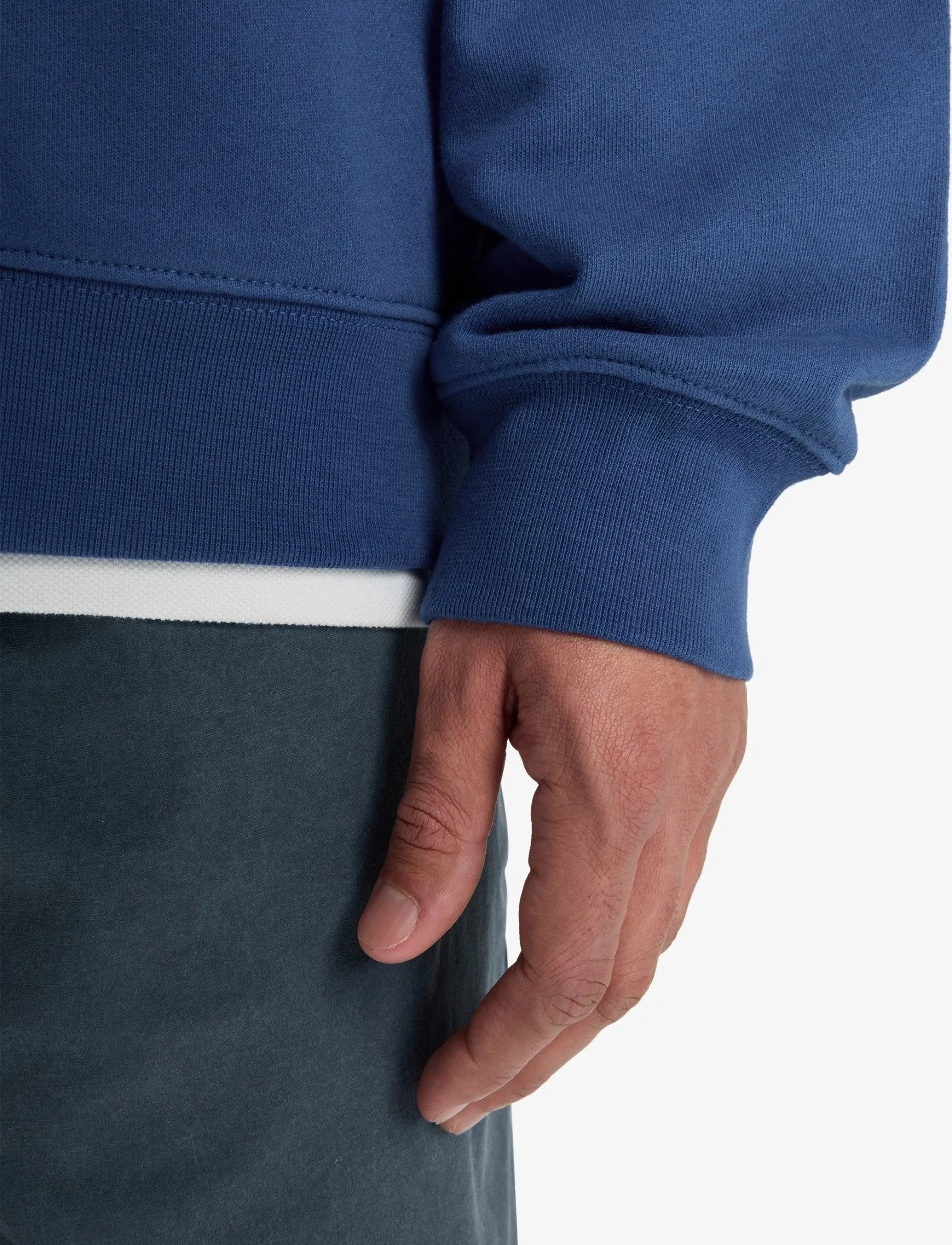 Quiksilver NEW ICONIC CREW - Riided - MONACO BLUE / blue