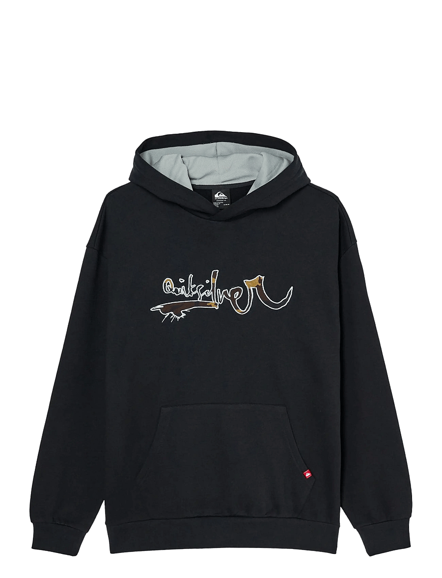 Quiksilver - YG VORTEX HOOD - black - 1