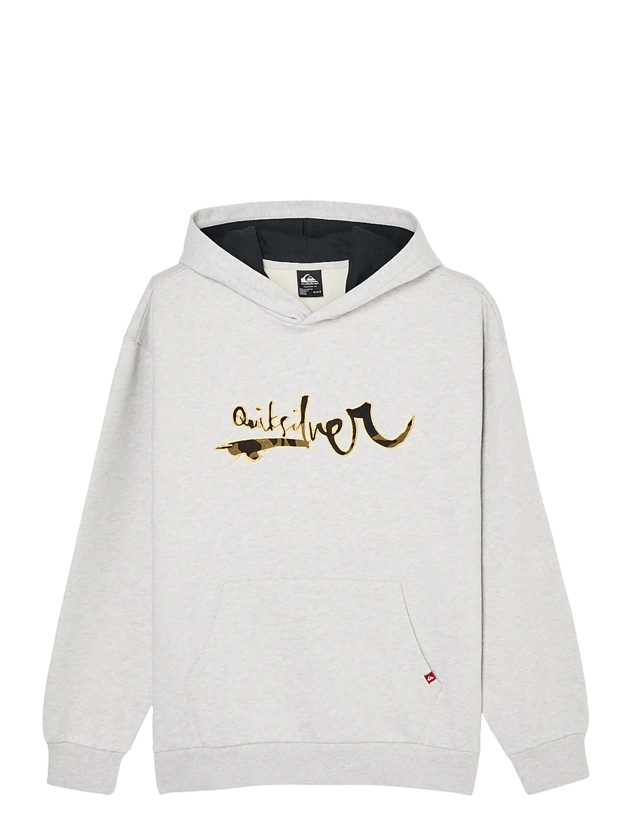 Quiksilver - YG VORTEX HOOD - light grey heather - 1