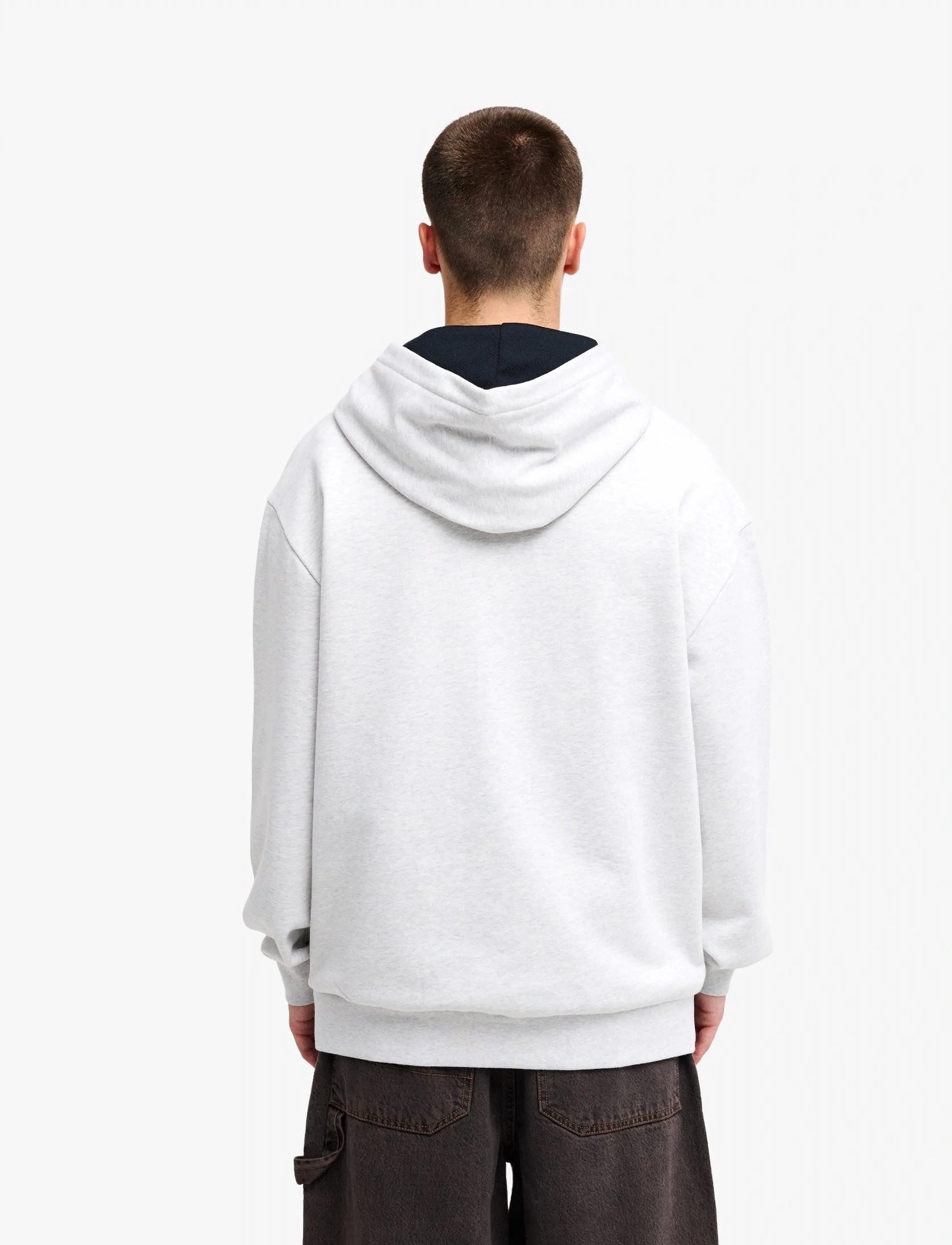 Quiksilver - YG VORTEX HOOD - light grey heather - 3