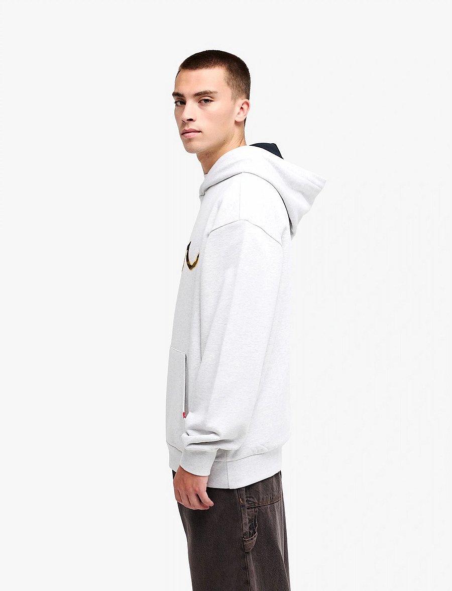Quiksilver - YG VORTEX HOOD - light grey heather - 5