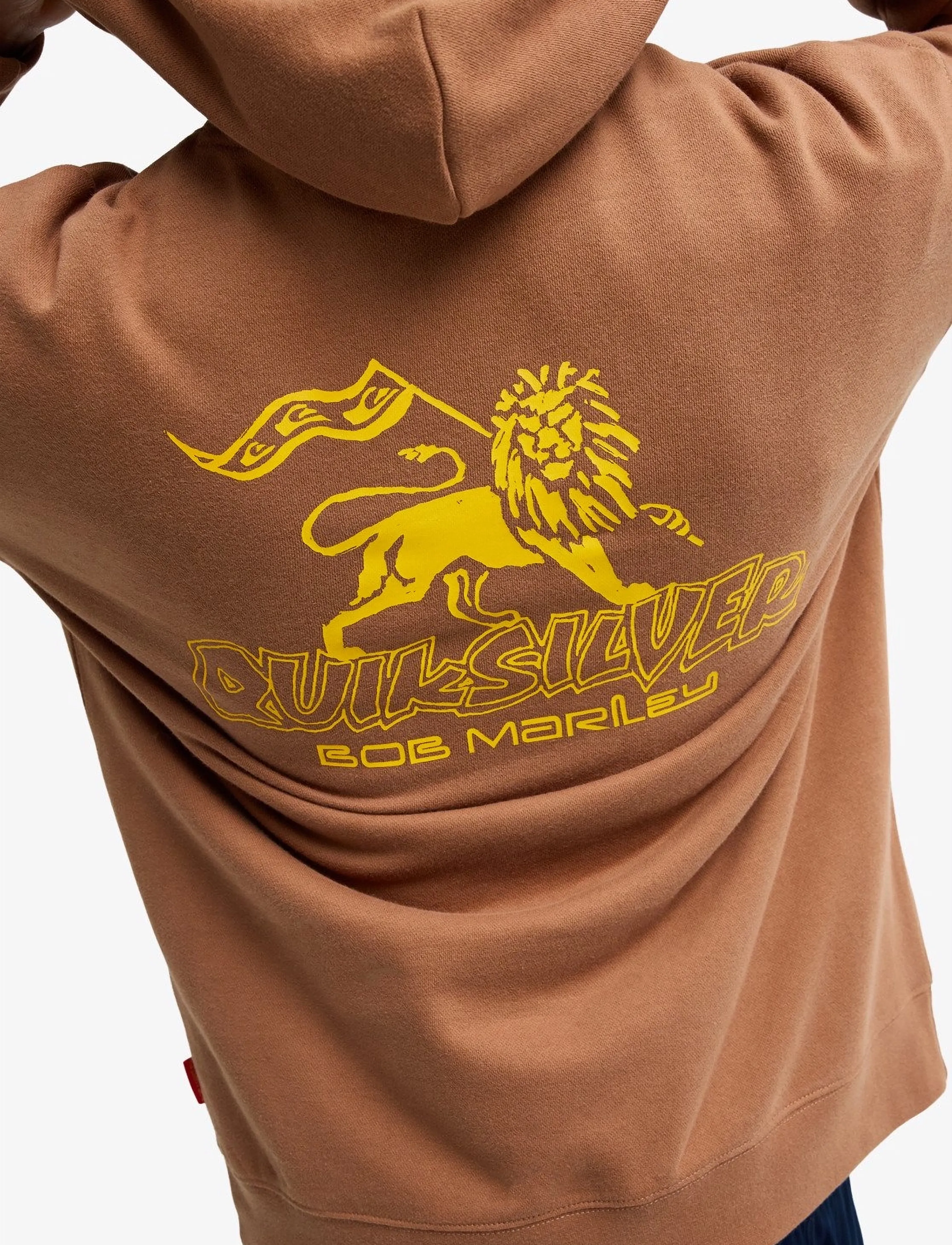 Quiksilver BM ZION HOODIE - Sweatshirts & Hoodies - RAWHIDE / orange