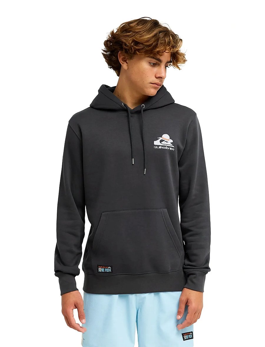 Quiksilver - OPQS LUF ISLAND HOODIE - toppar - phantom - 0