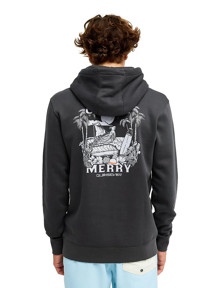 Quiksilver - OPQS LUF ISLAND HOODIE - toppar - phantom - 3