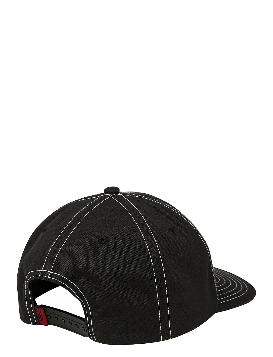 Quiksilver - DRIFTER 6P MERCURY - casquettes - true black - 2
