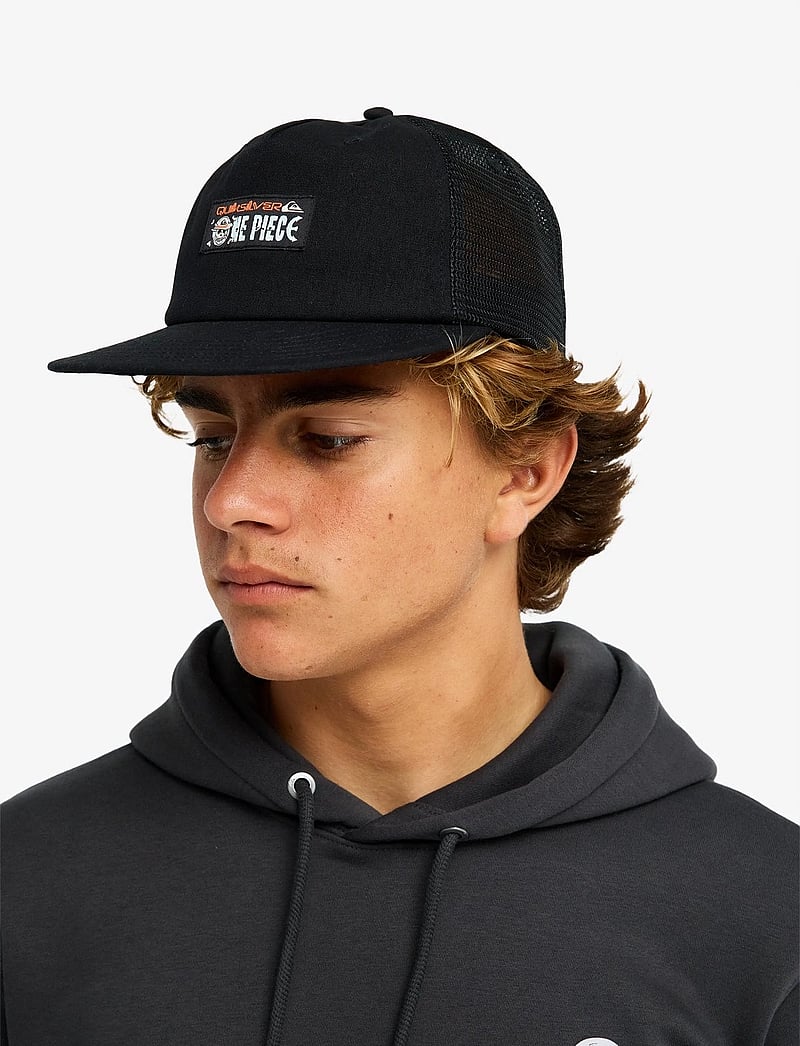 Quiksilver - OPQS DRIFTER TRUCKER - kappen - black - 4