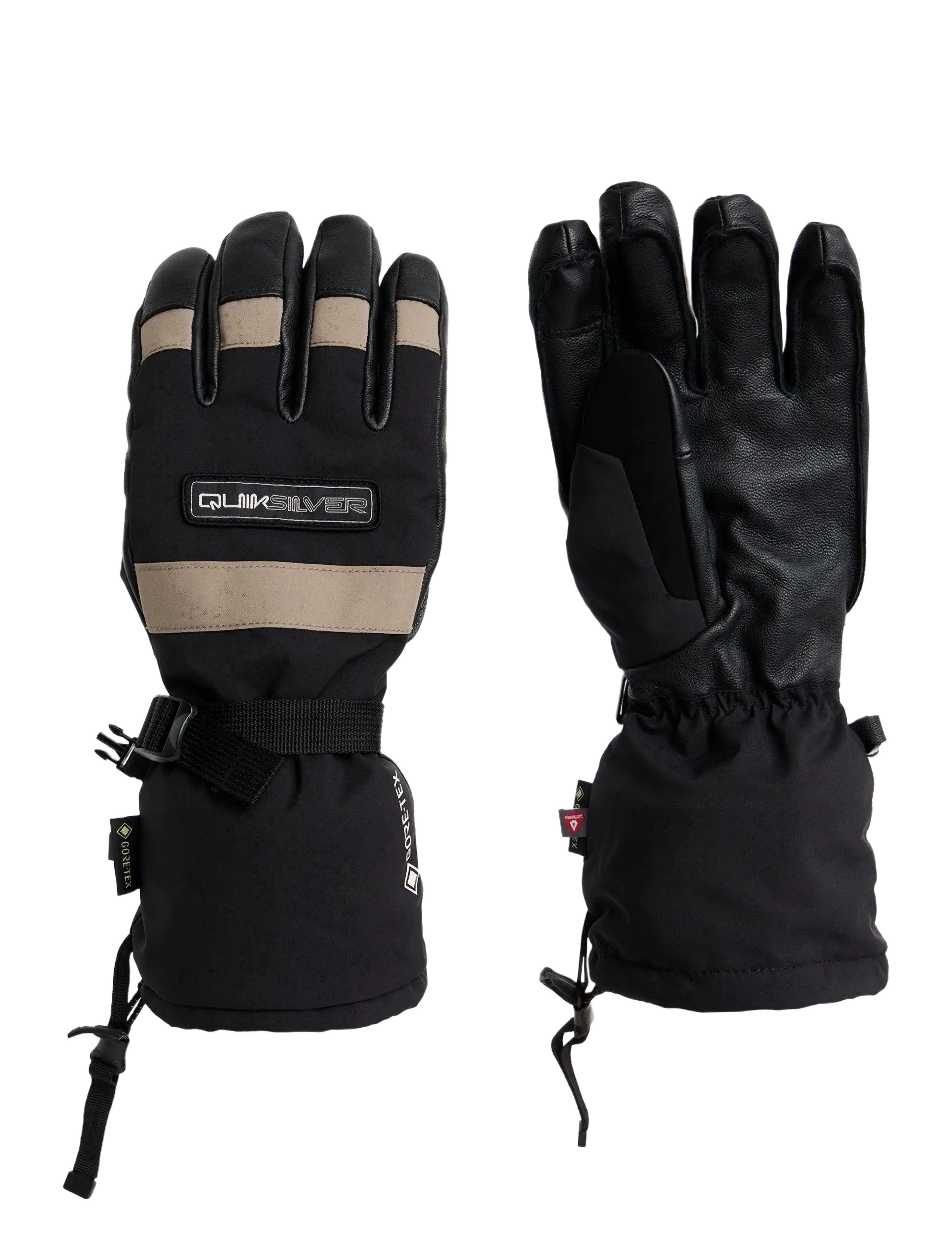 Quiksilver HIGHLINE GORE-TEX GLOVES - Fingervantar - TRUE BLACK / black