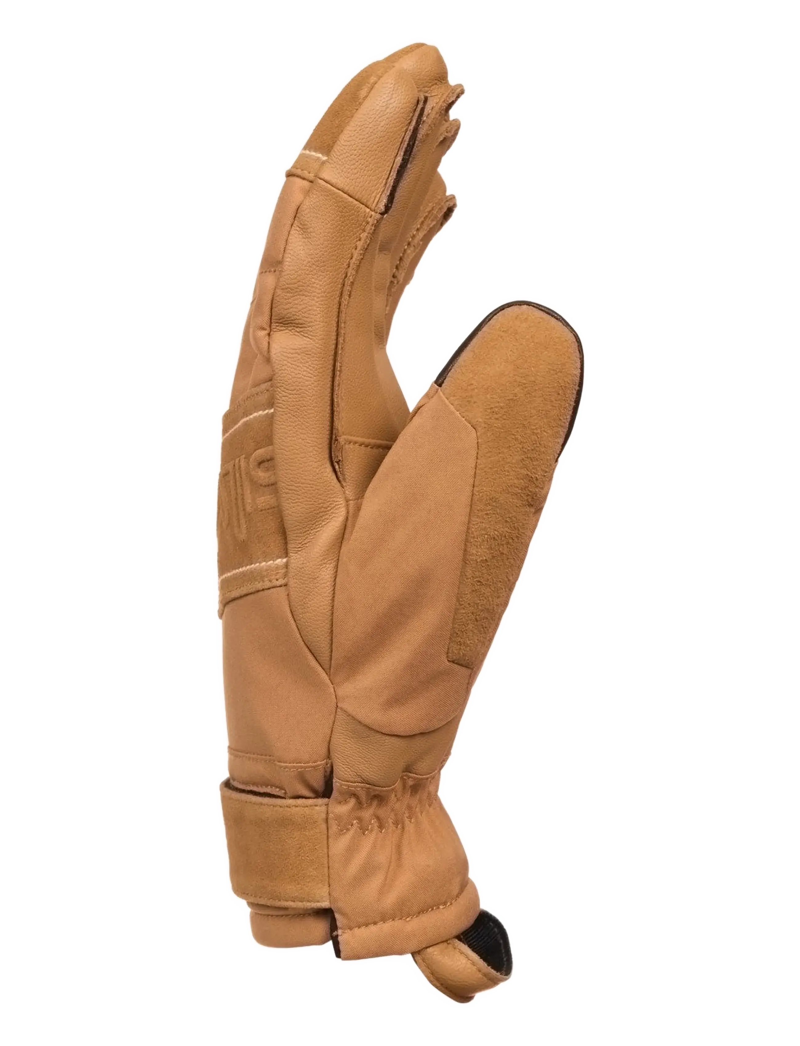 Quiksilver - SQUAD GLOVE - fingervantar - almond - 2
