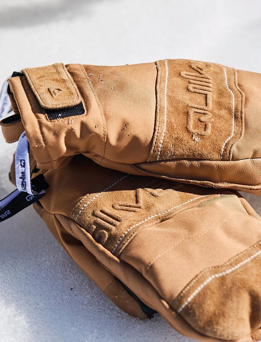 Quiksilver - SQUAD GLOVE - fingerhandschuhe - almond - 5