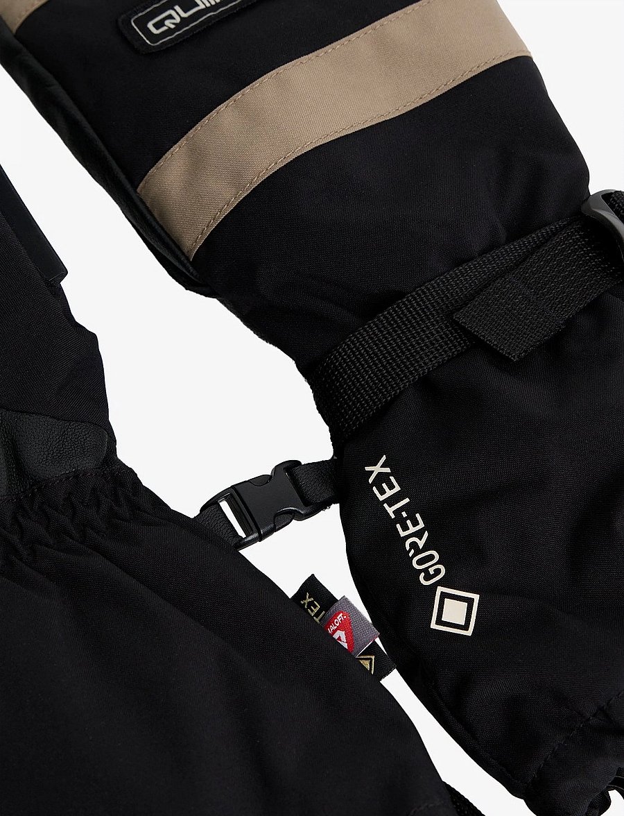 Quiksilver - HIGHLINE GORE-TEX MITT - tumvantar - true black - 3