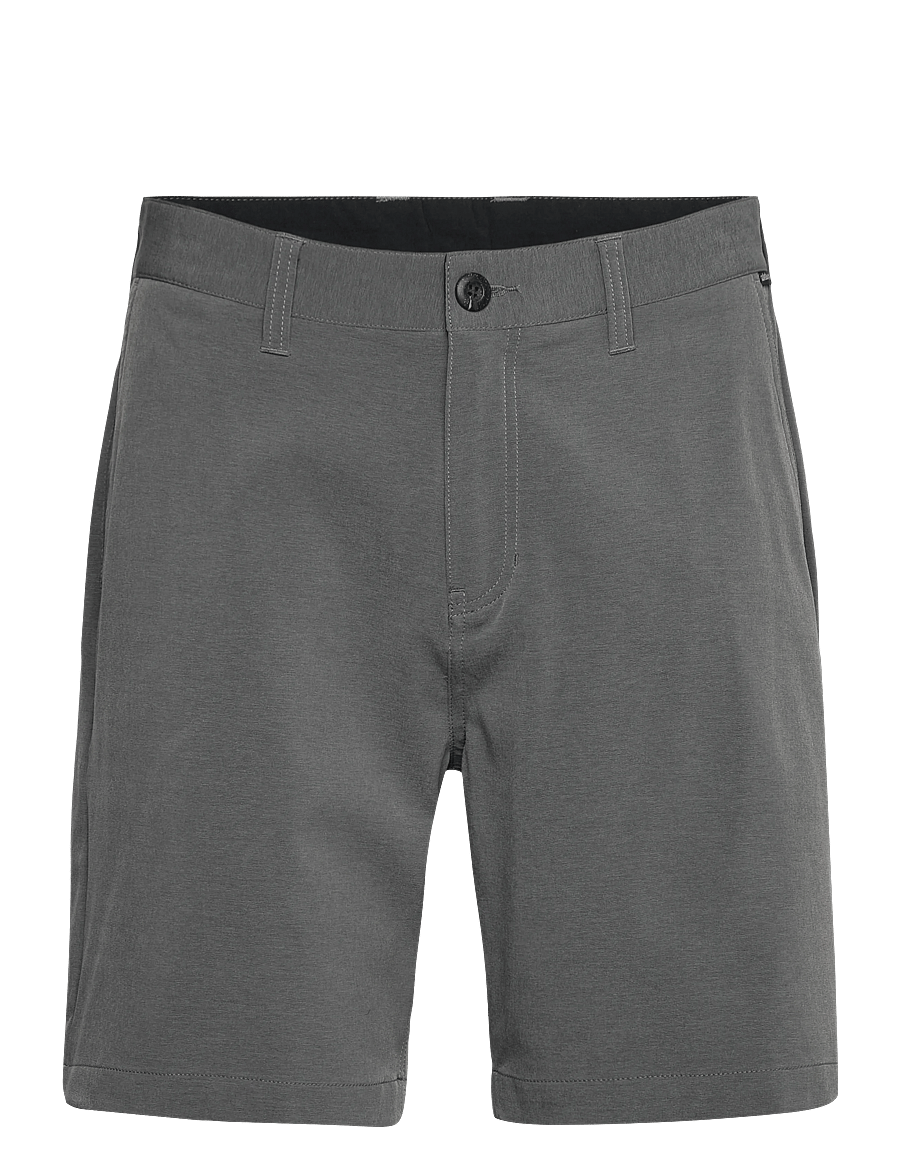 Quiksilver - UNION HEATHER AMPH 19 - freizeit shorts - black heather - 1