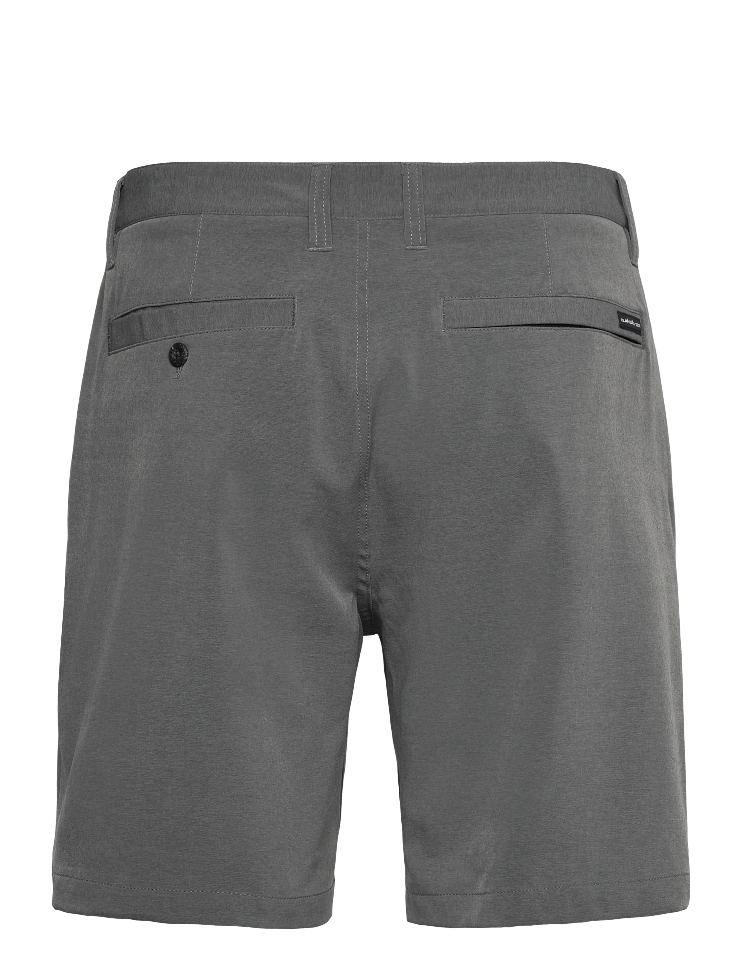 Quiksilver - UNION HEATHER AMPH 19 - afslappede shorts - black heather - 2