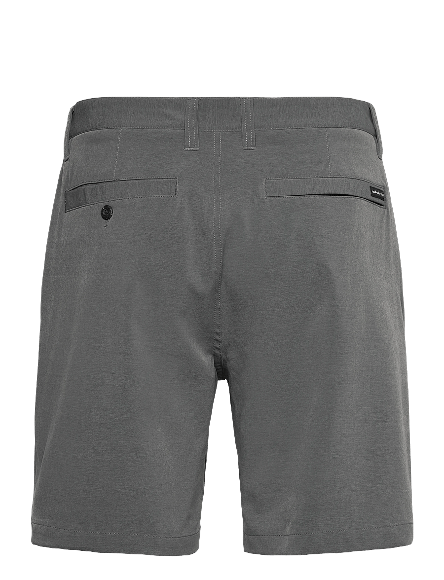 Quiksilver - UNION HEATHER AMPH 19 - freizeit shorts - black heather - 2