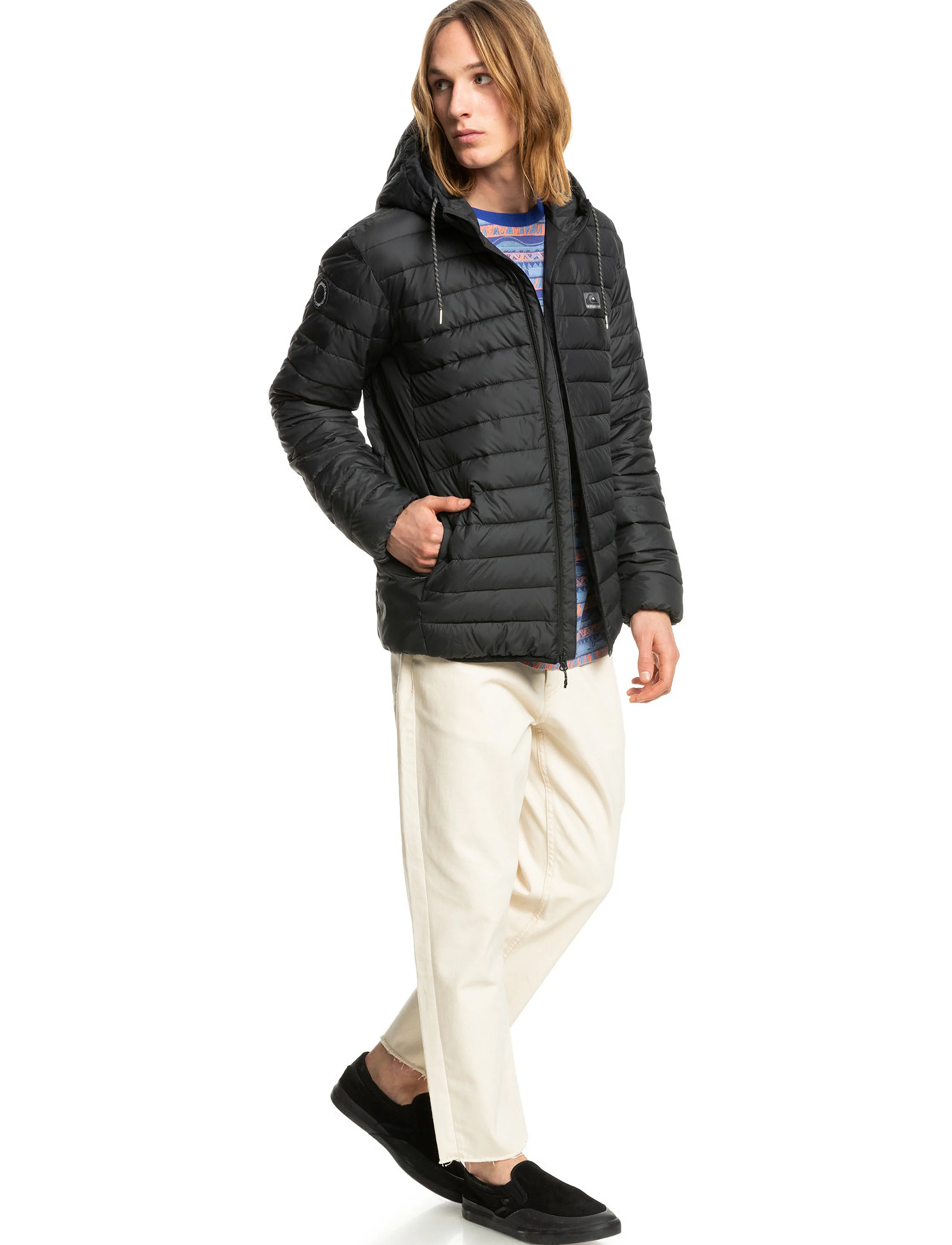 Quiksilver - SCALY HOOD - winterjacken - black - 4