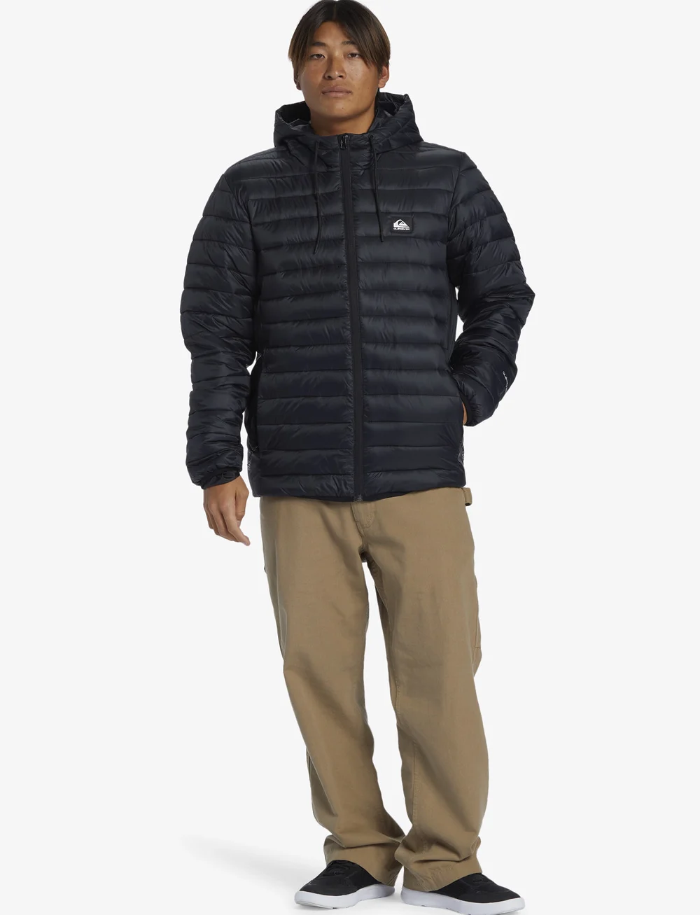 Quiksilver - SCALY HOOD - talvitakit - black - 4