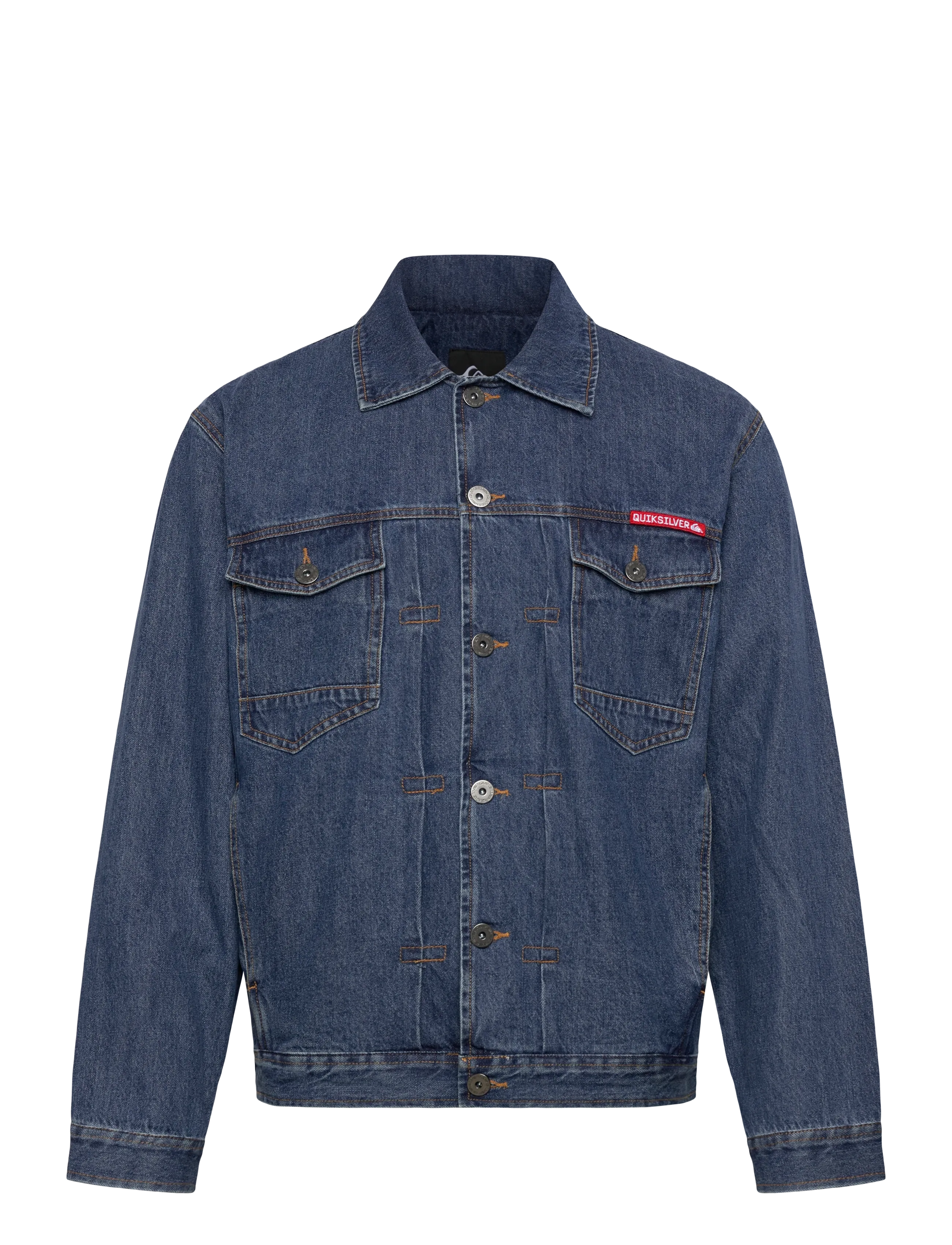 Quiksilver ALL RIDE DENIM JKT - Kläder - MEDIUM BLUE / blue