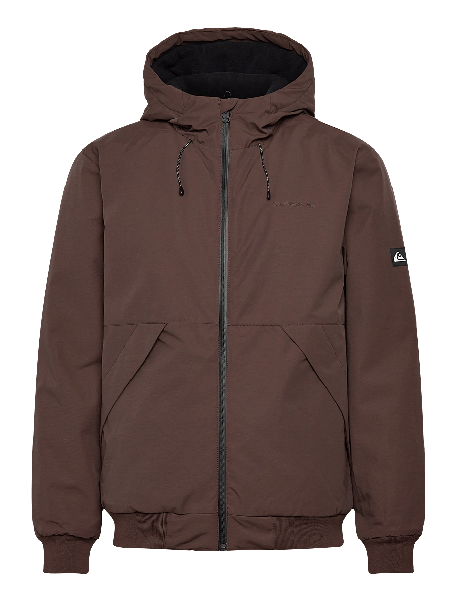 Quiksilver - BROOKS 3K JACKET - freizeitjacken - chocolate brown - 1