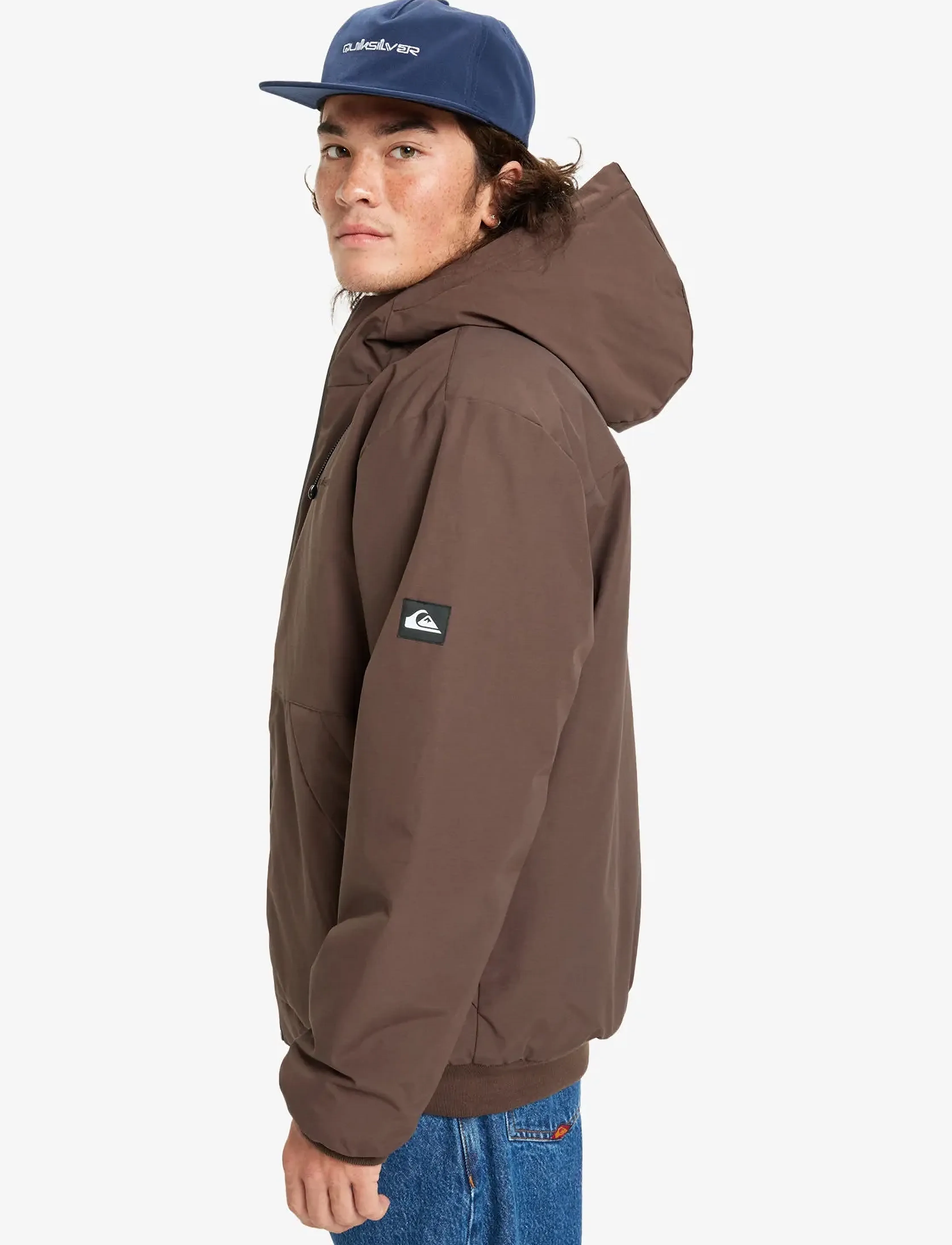 Quiksilver - BROOKS 3K JACKET - freizeitjacken - chocolate brown - 5