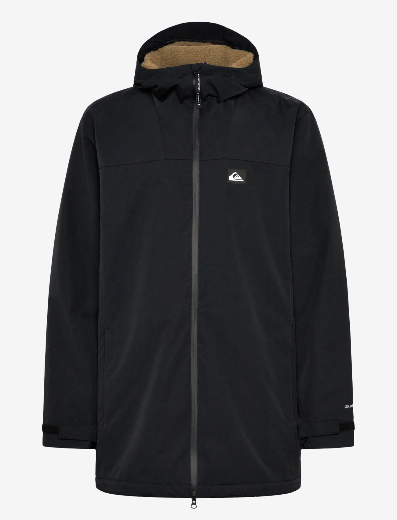 Quiksilver - OVERCAST 3K PARKA - parkas - black - 0