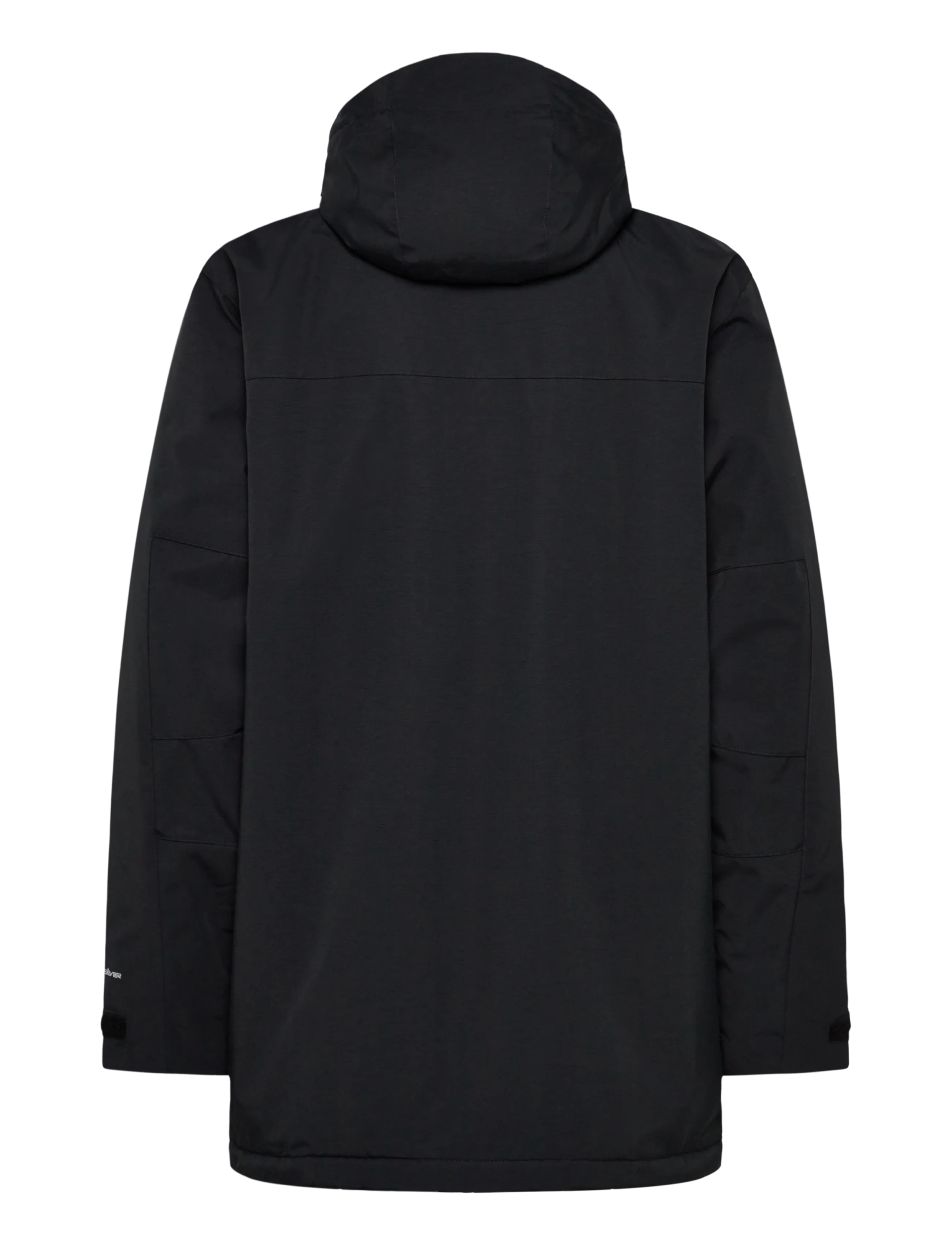 Quiksilver - OVERCAST 3K PARKA - parka's - black - 2