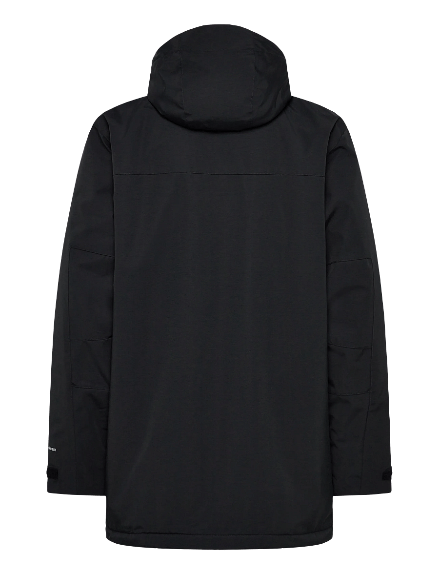 Quiksilver - OVERCAST 3K PARKA - parkasjackor - black - 2