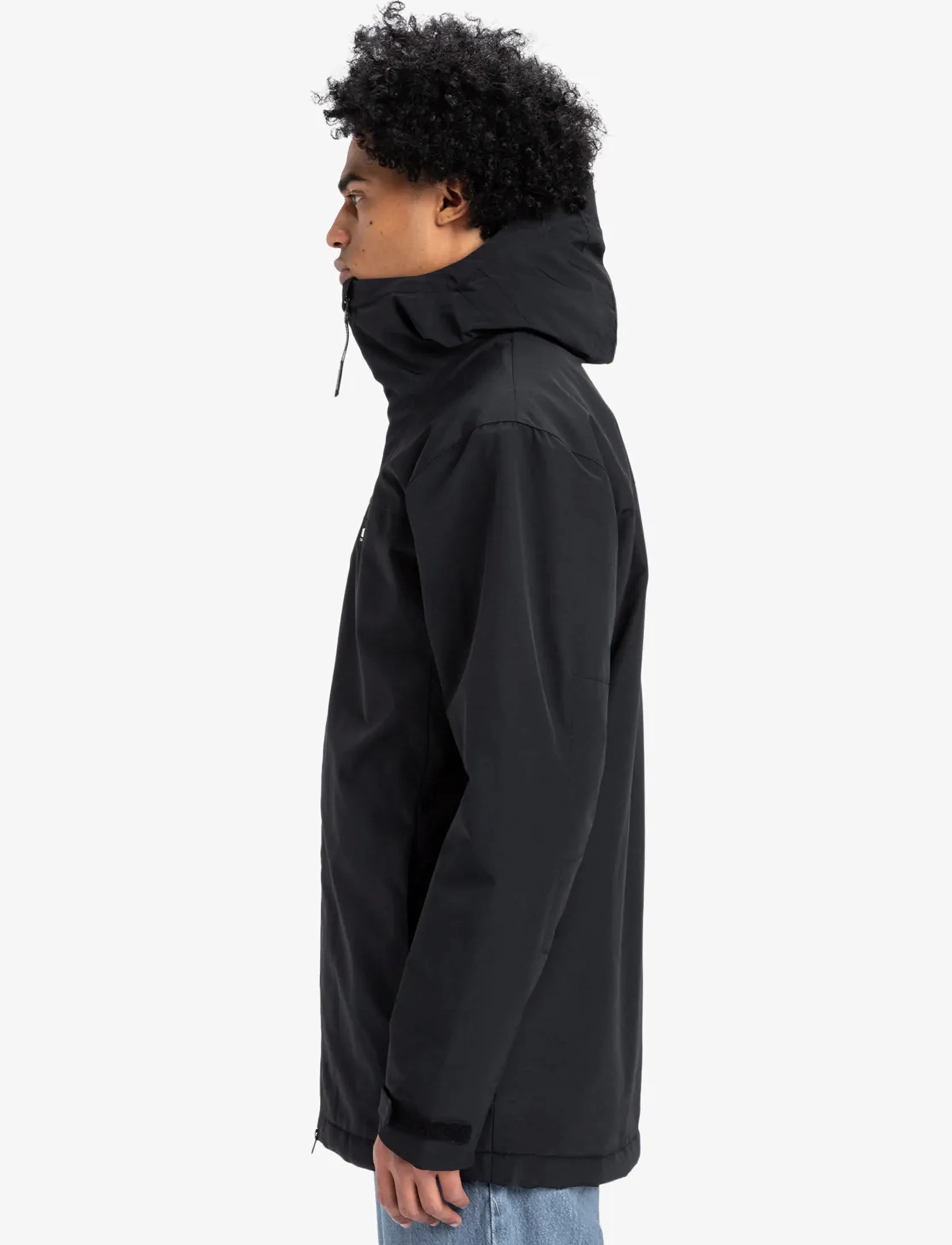 Quiksilver - OVERCAST 3K PARKA - parka's - black - 5