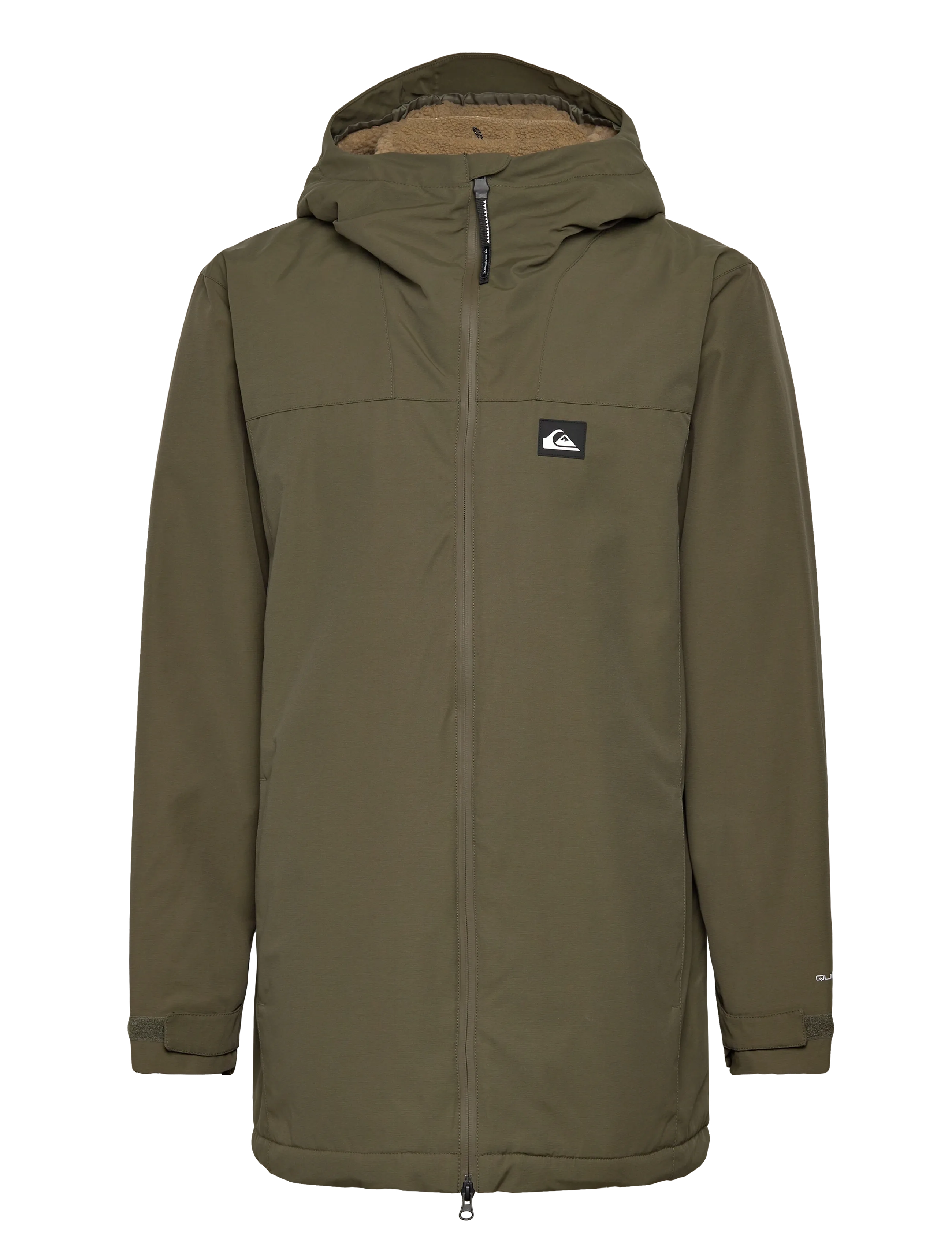 Quiksilver OVERCAST 3K PARKA - Jackets - GRAPE LEAF / khaki/green
