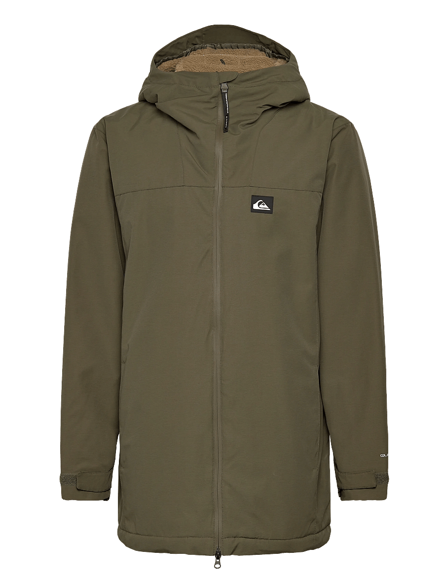 Quiksilver - OVERCAST 3K PARKA - parka coats - grape leaf - 1