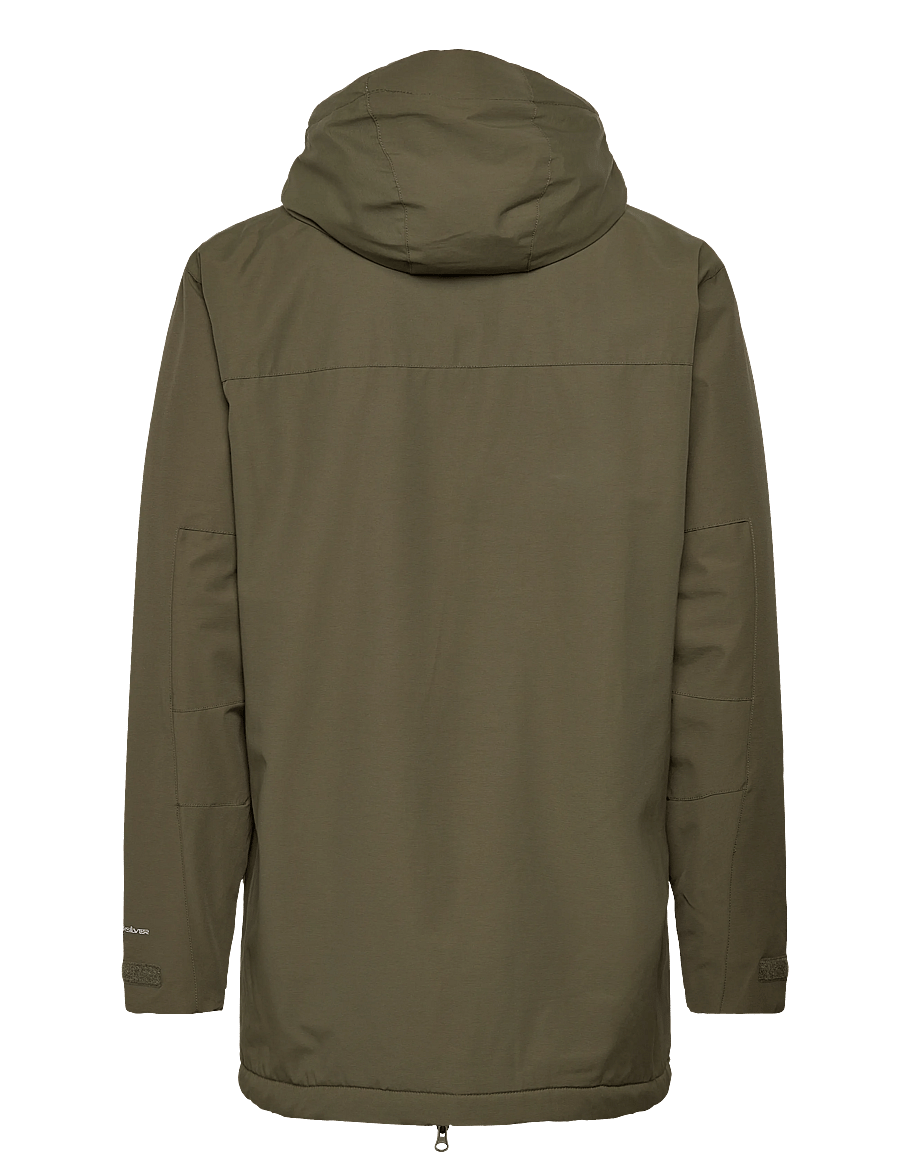Quiksilver - OVERCAST 3K PARKA - parka coats - grape leaf - 2