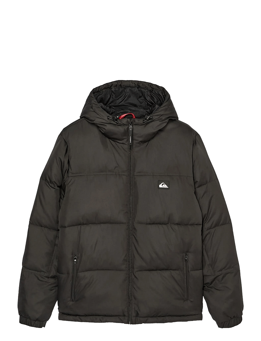 Quiksilver - COLD DAYS HOODIE - sulejoped ja voodriga joped - black - 1