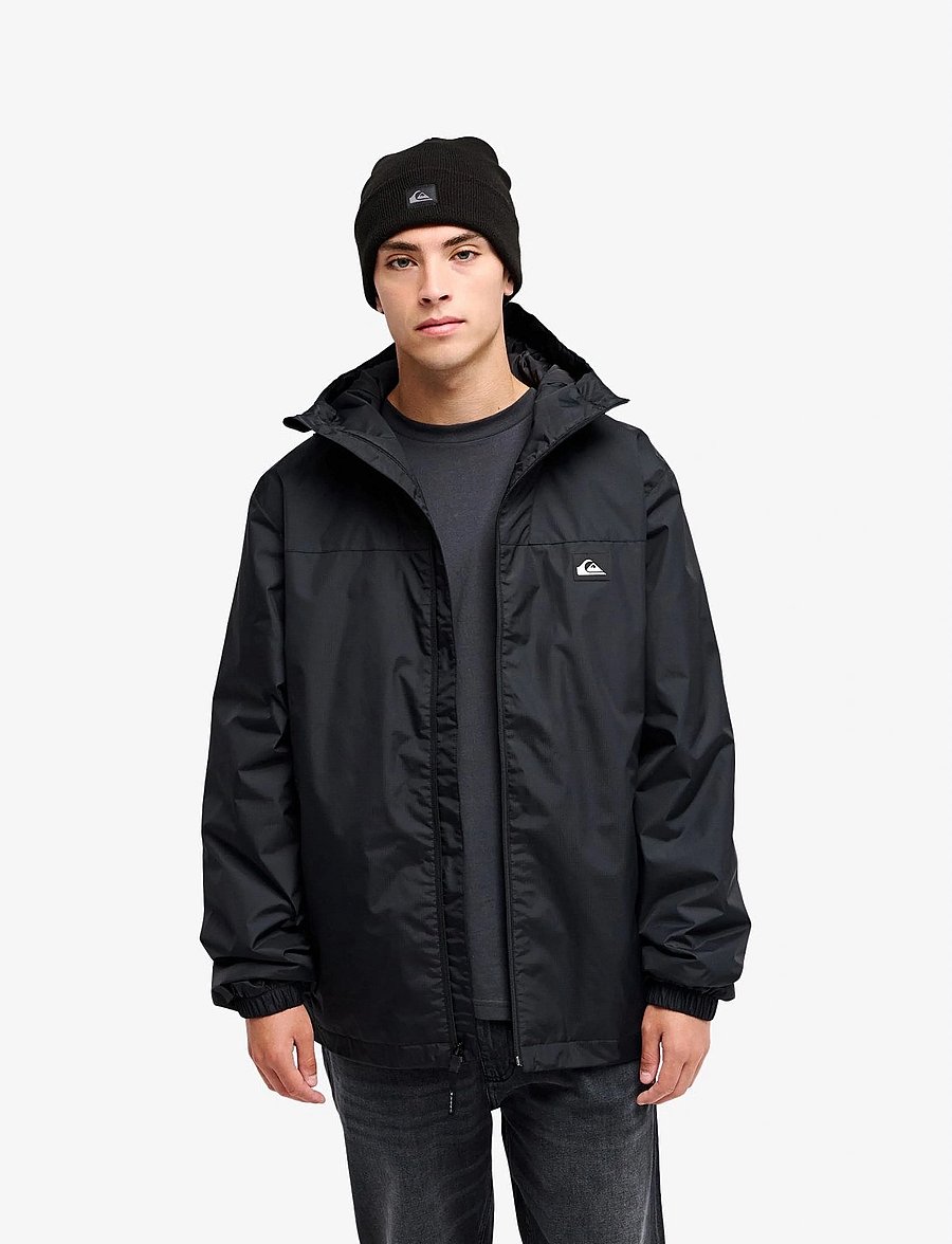Quiksilver - OVERCAST 3K INSULATED - outdoor jacken - black - 0
