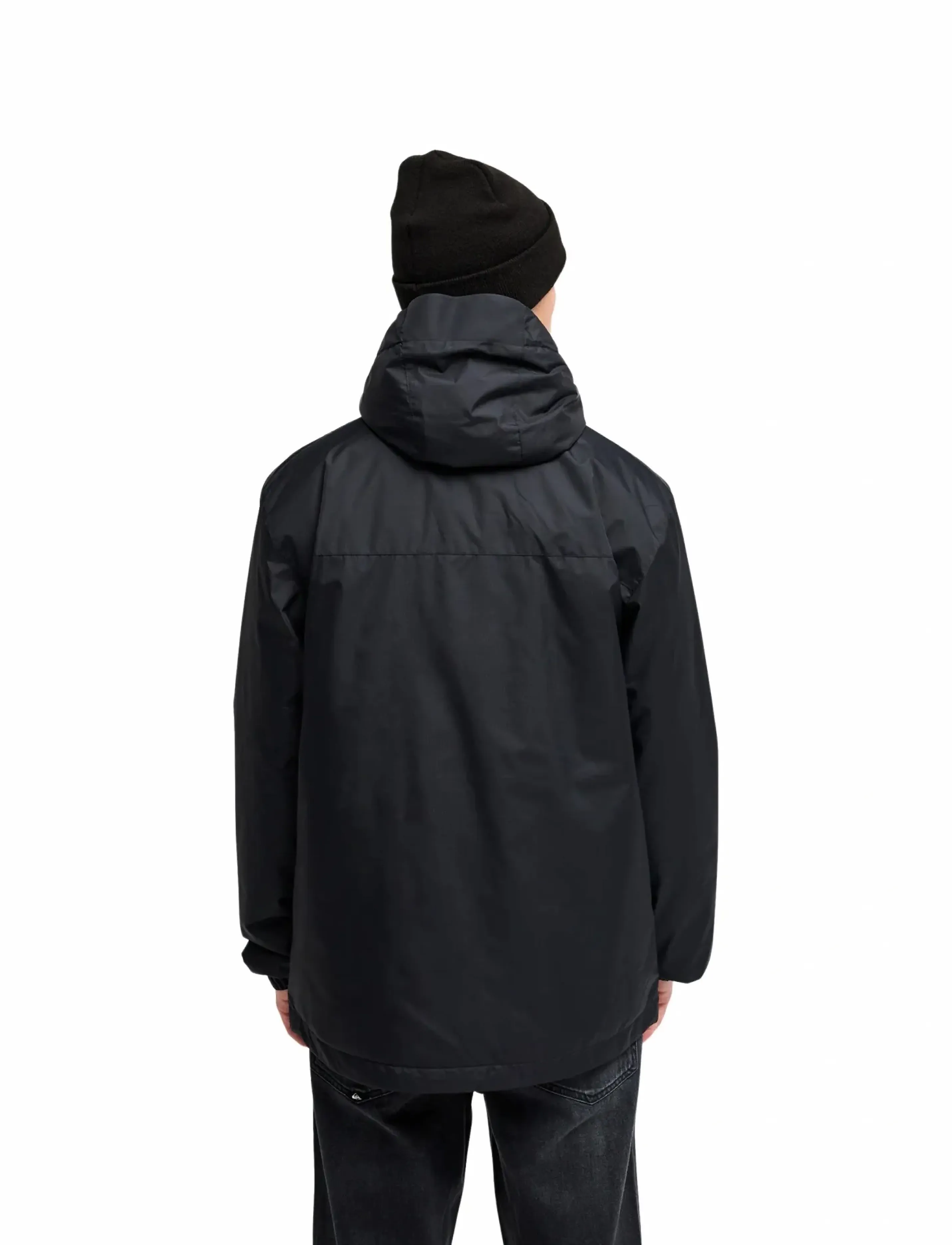 Quiksilver - OVERCAST 3K INSULATED - outdoor jackets - black - 3