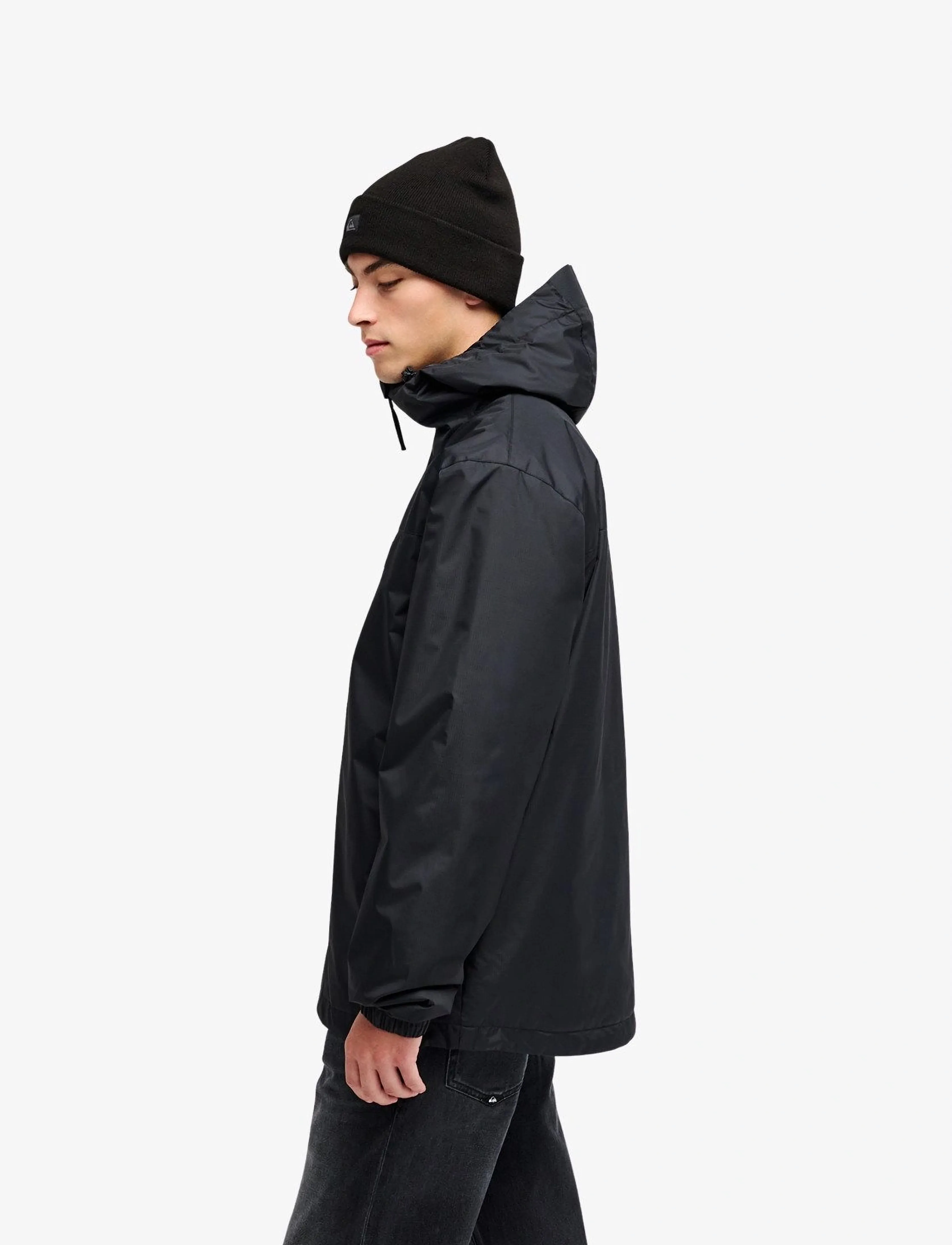 Quiksilver - OVERCAST 3K INSULATED - outdoor jackets - black - 5