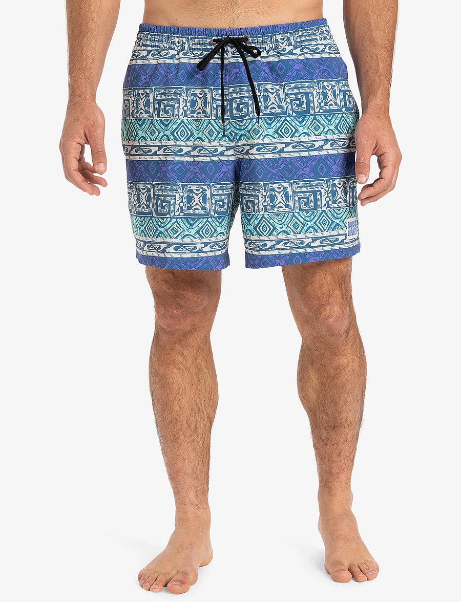 Quiksilver - SURFSILK STRAIGHT VOLLEY 16 - badebukser - global heat dusted peri - pmg6 - 0