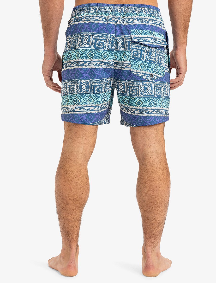 Quiksilver - SURFSILK STRAIGHT VOLLEY 16 - badebukser - global heat dusted peri - pmg6 - 3