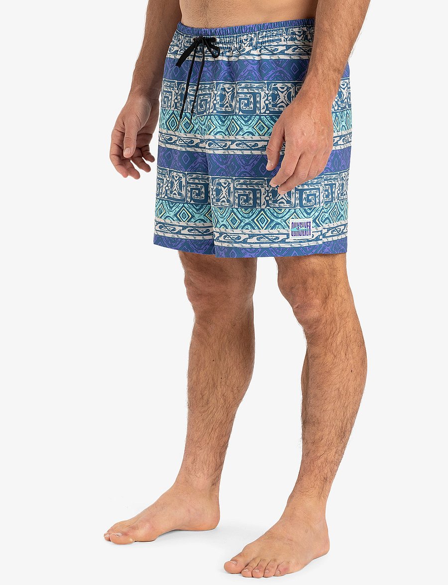 Quiksilver - SURFSILK STRAIGHT VOLLEY 16 - badebukser - global heat dusted peri - pmg6 - 5