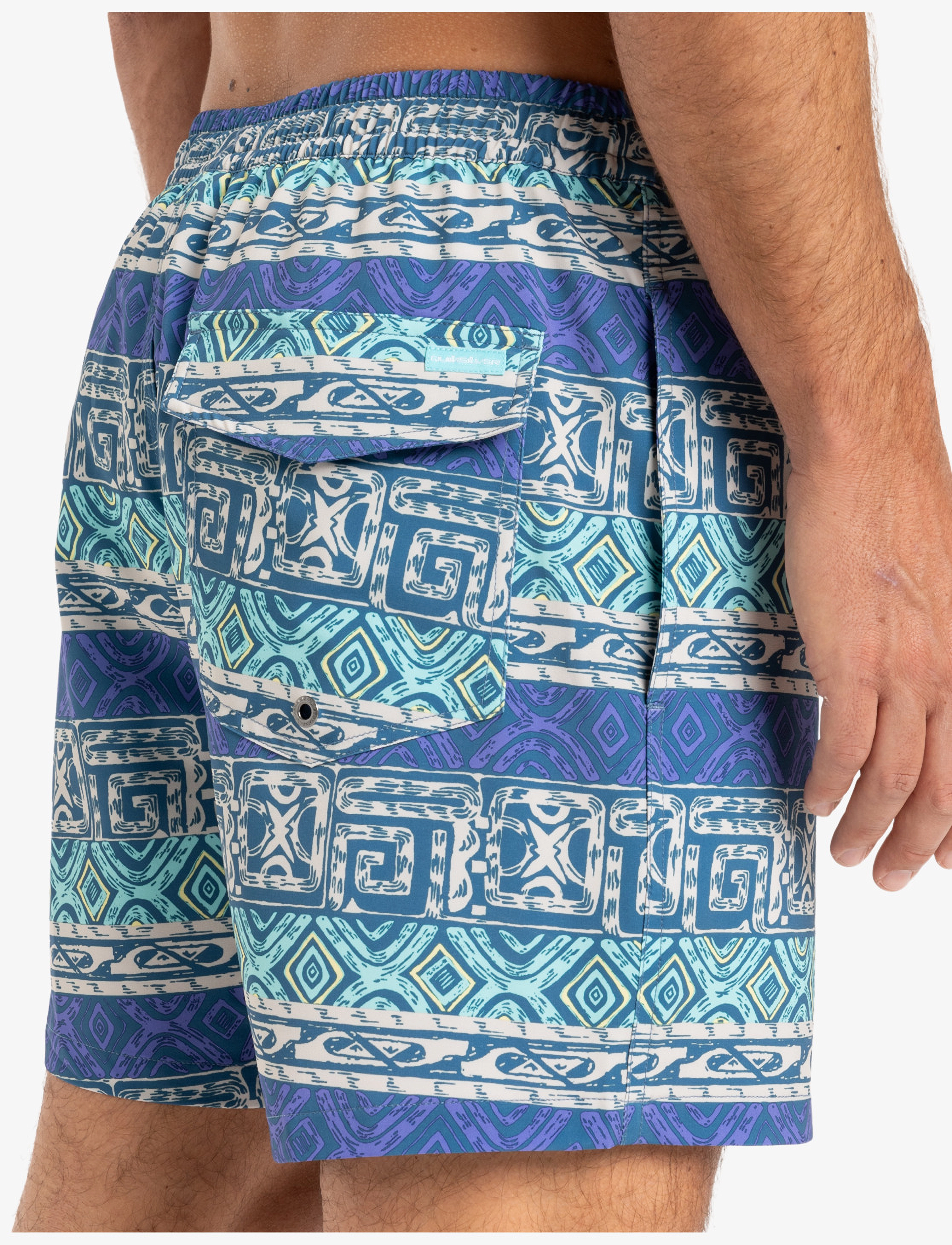 Quiksilver SURFSILK STRAIGHT VOLLEY 16 - Riided - GLOBAL HEAT DUSTED PERI - PMG6 / blue