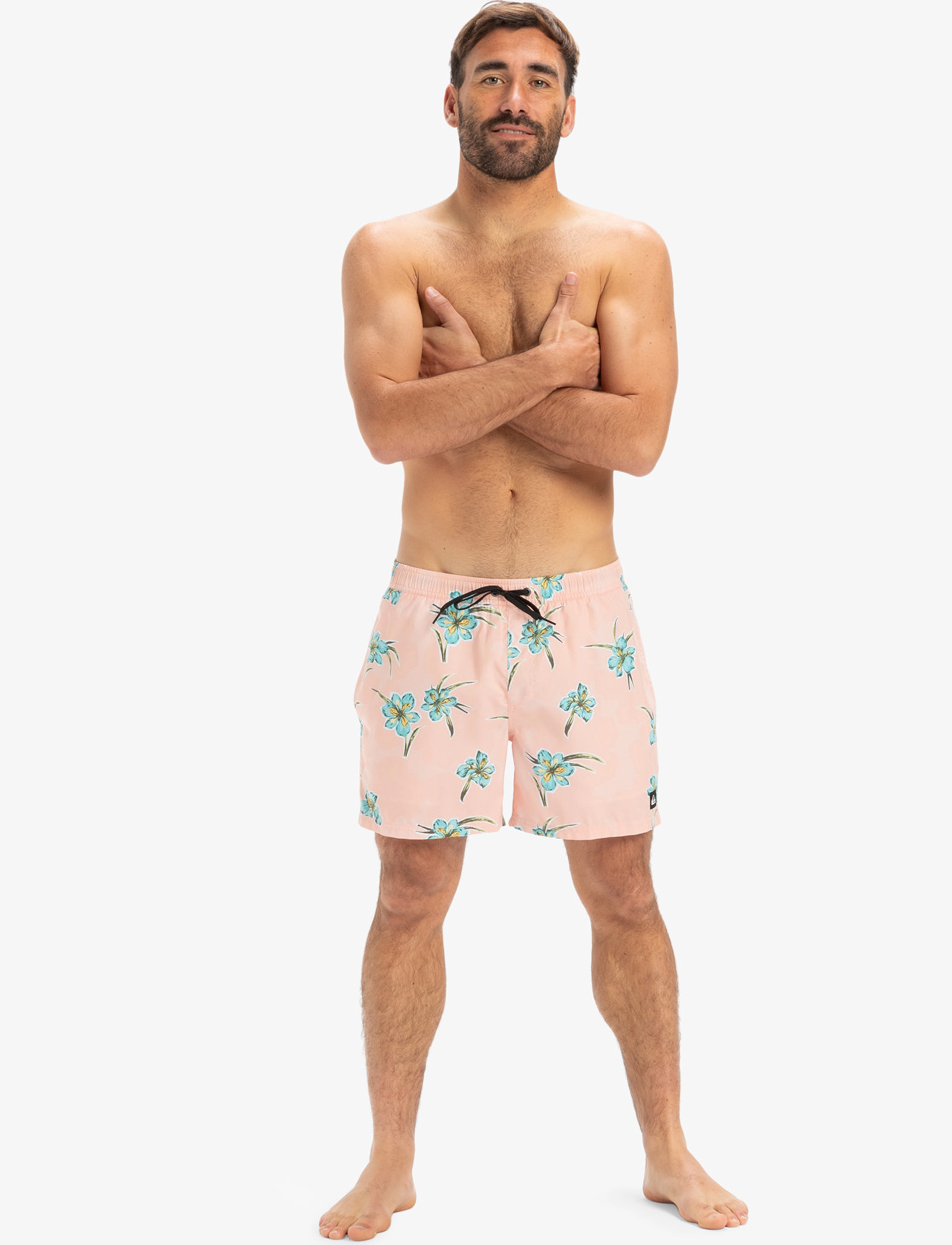 Quiksilver - EVERYDAY STRAIGHT VOLLEY 15 - badbyxor - peach parfait backyards - 4