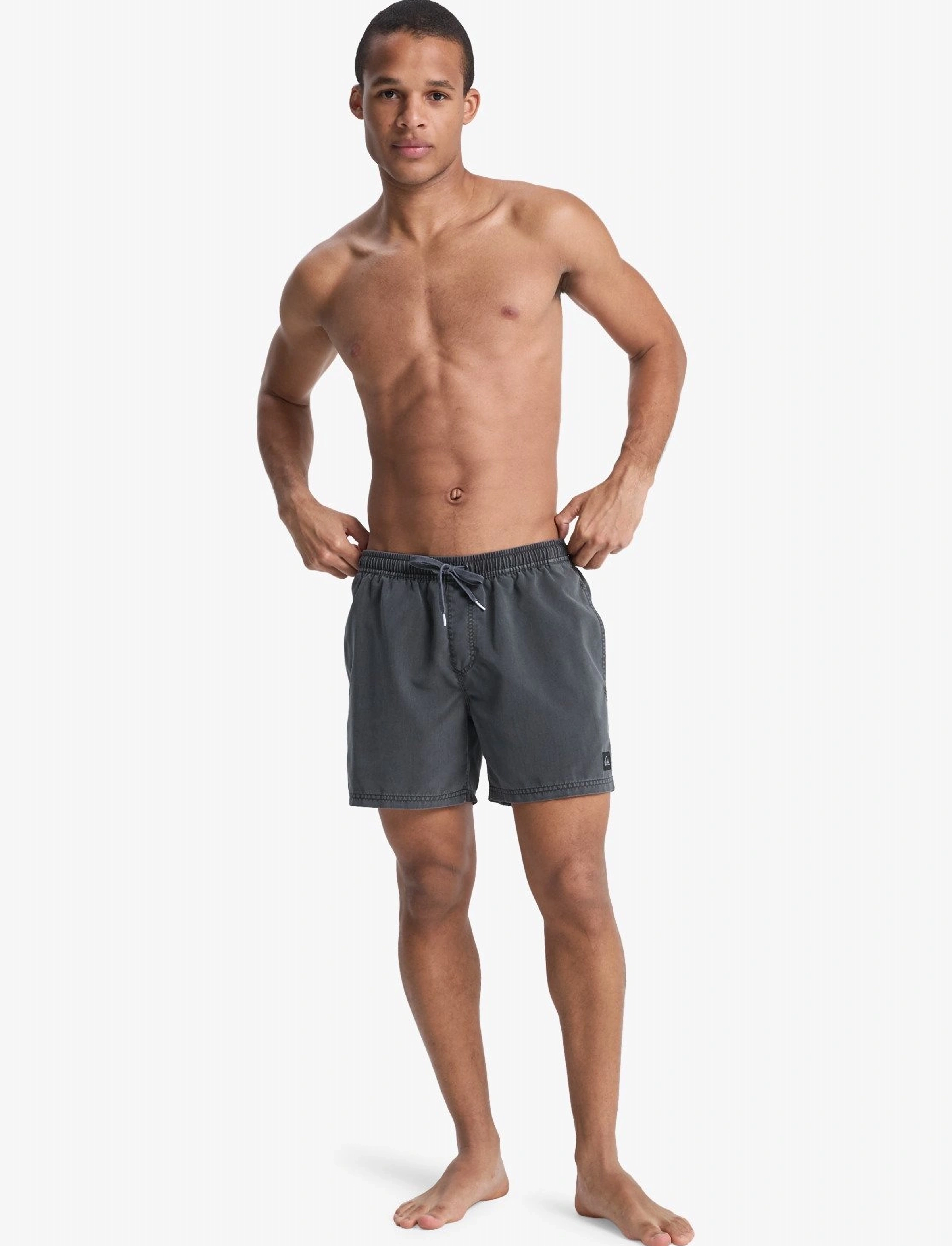 Quiksilver - EVERYDAY SURFWASH VOLLEY 15 - szorty kąpielowe - black - 4