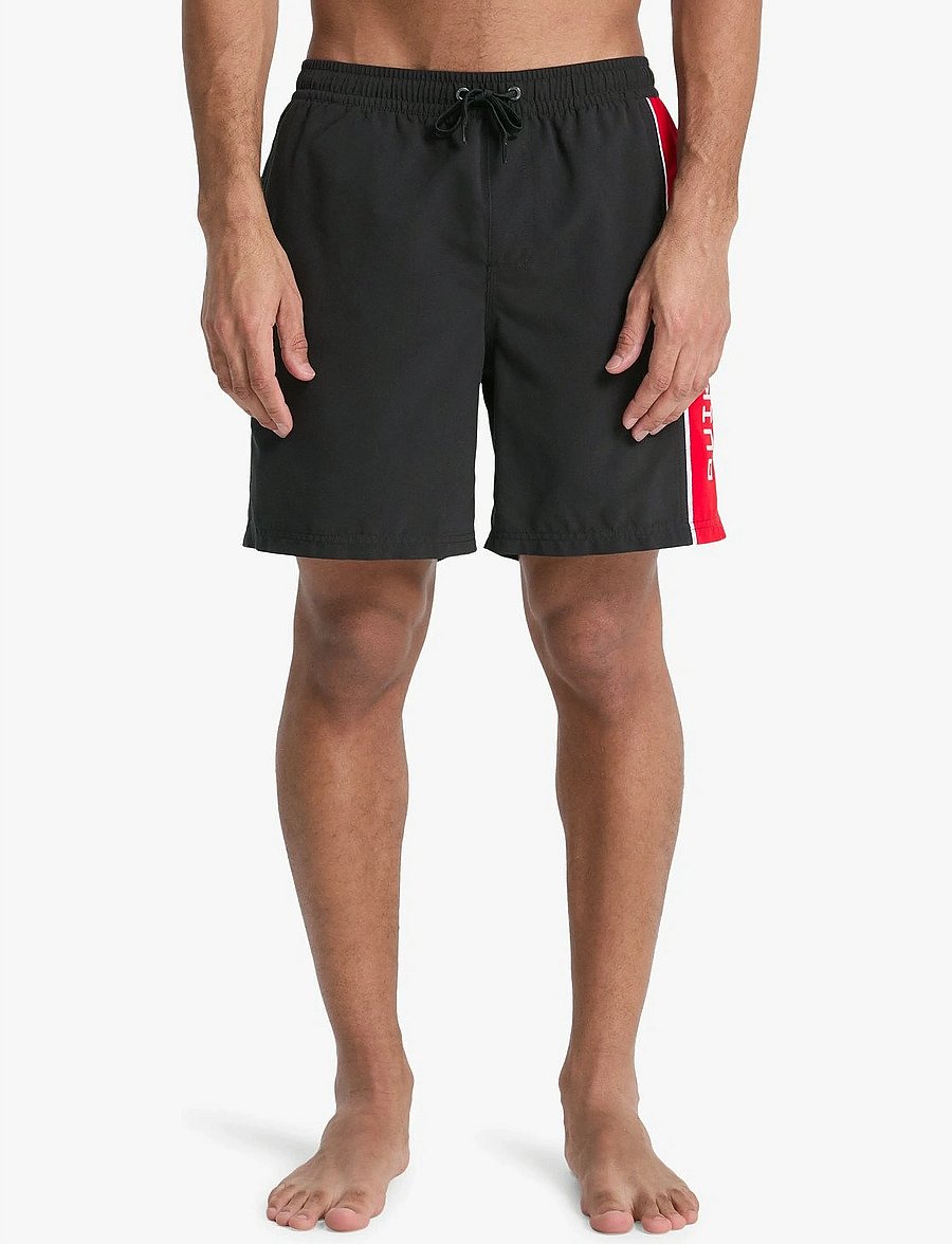 Quiksilver - EVERYDAY CLICKER VOLLEY 17 - badehosen - black - 0