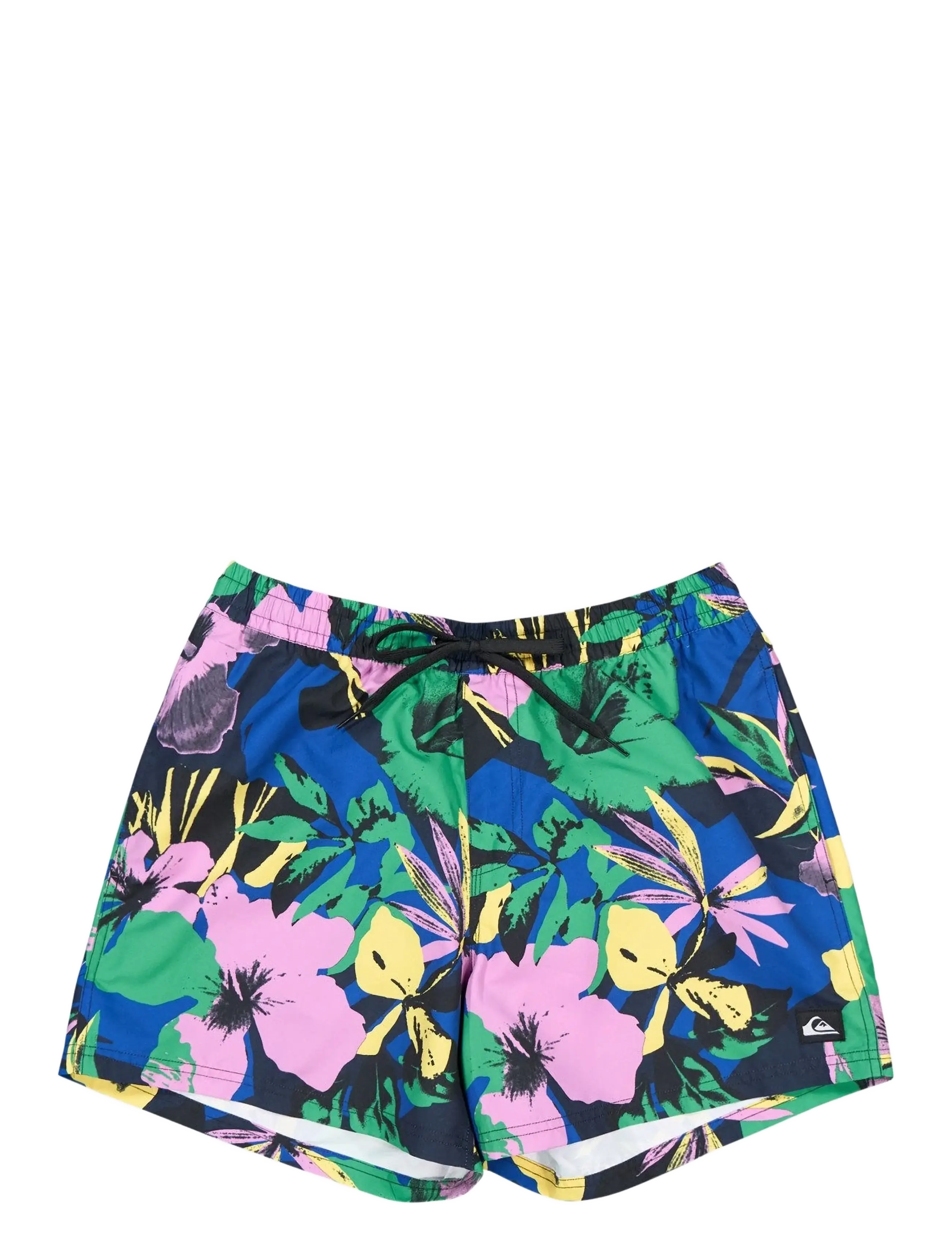 Quiksilver EVERYDAY PRINTED VOLLEY 15 - Badshorts - DARK NAVY INTERACT FLORAL / multi