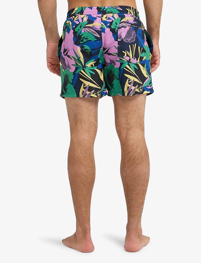 Quiksilver - EVERYDAY PRINTED VOLLEY 15 - shorts de bain - dark navy interact floral - 3